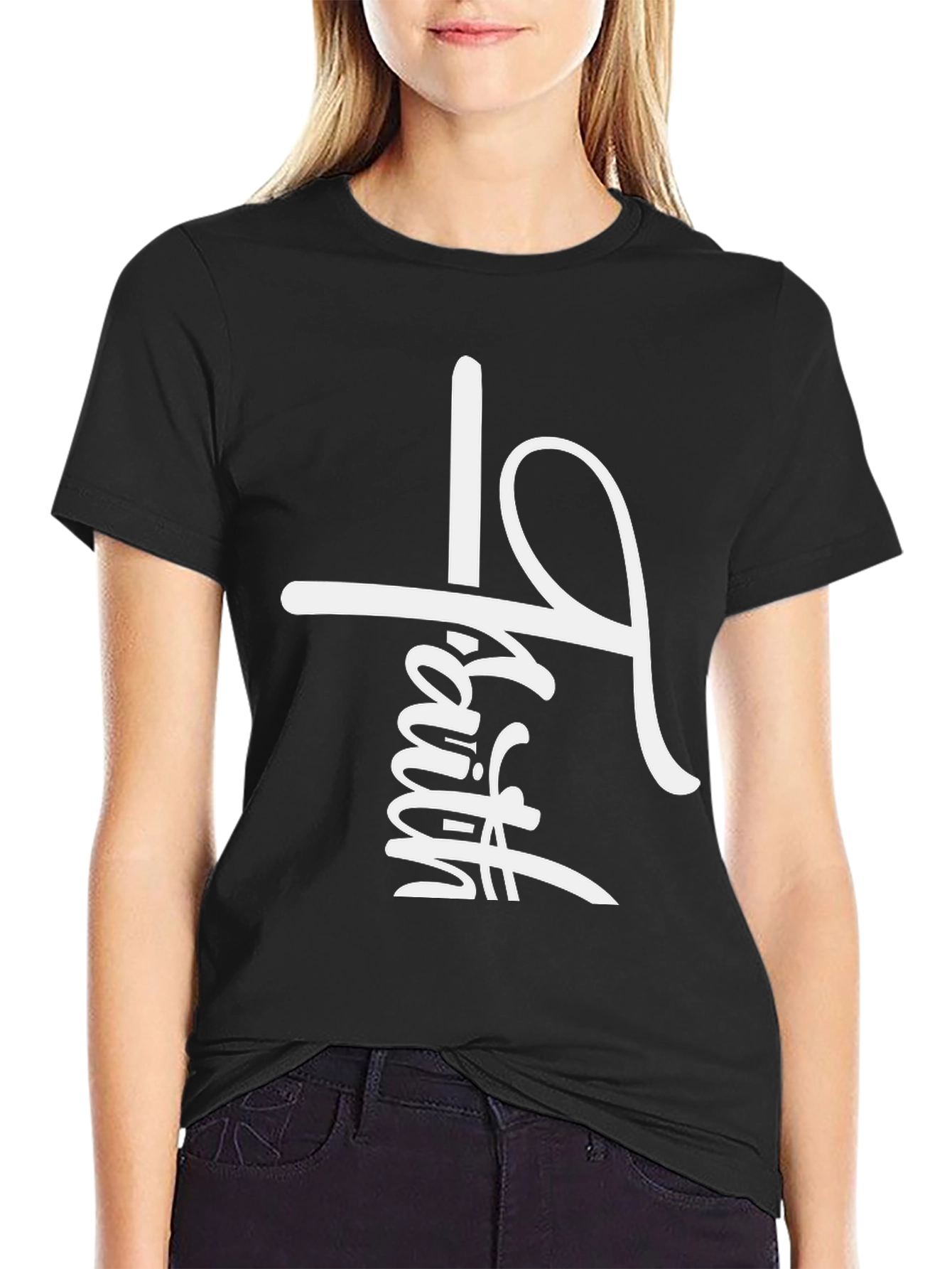 Faith Graphic Tee - Religious Inspired Shirt