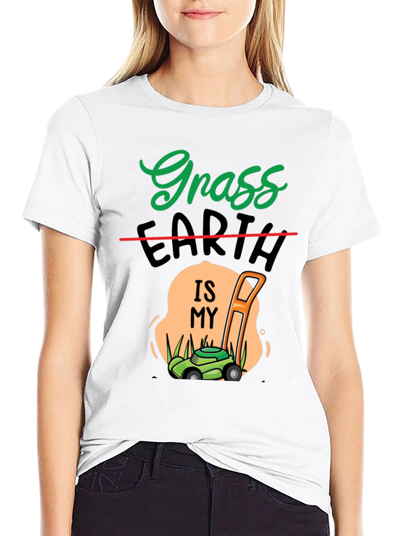 Grass Earth Is My Turf - Gardening T-Shirt