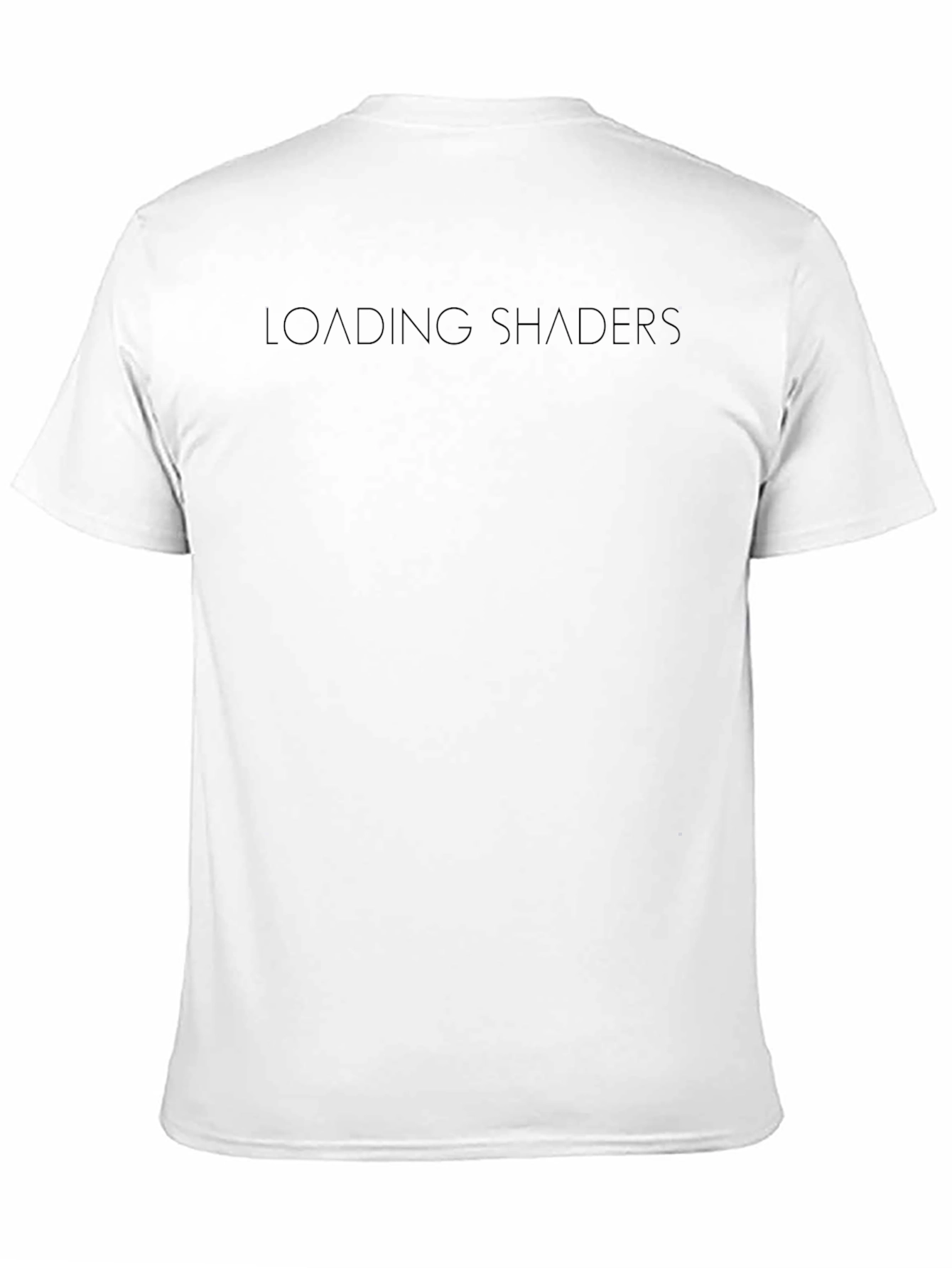 Loading Shaders Black Graphic T-Shirt