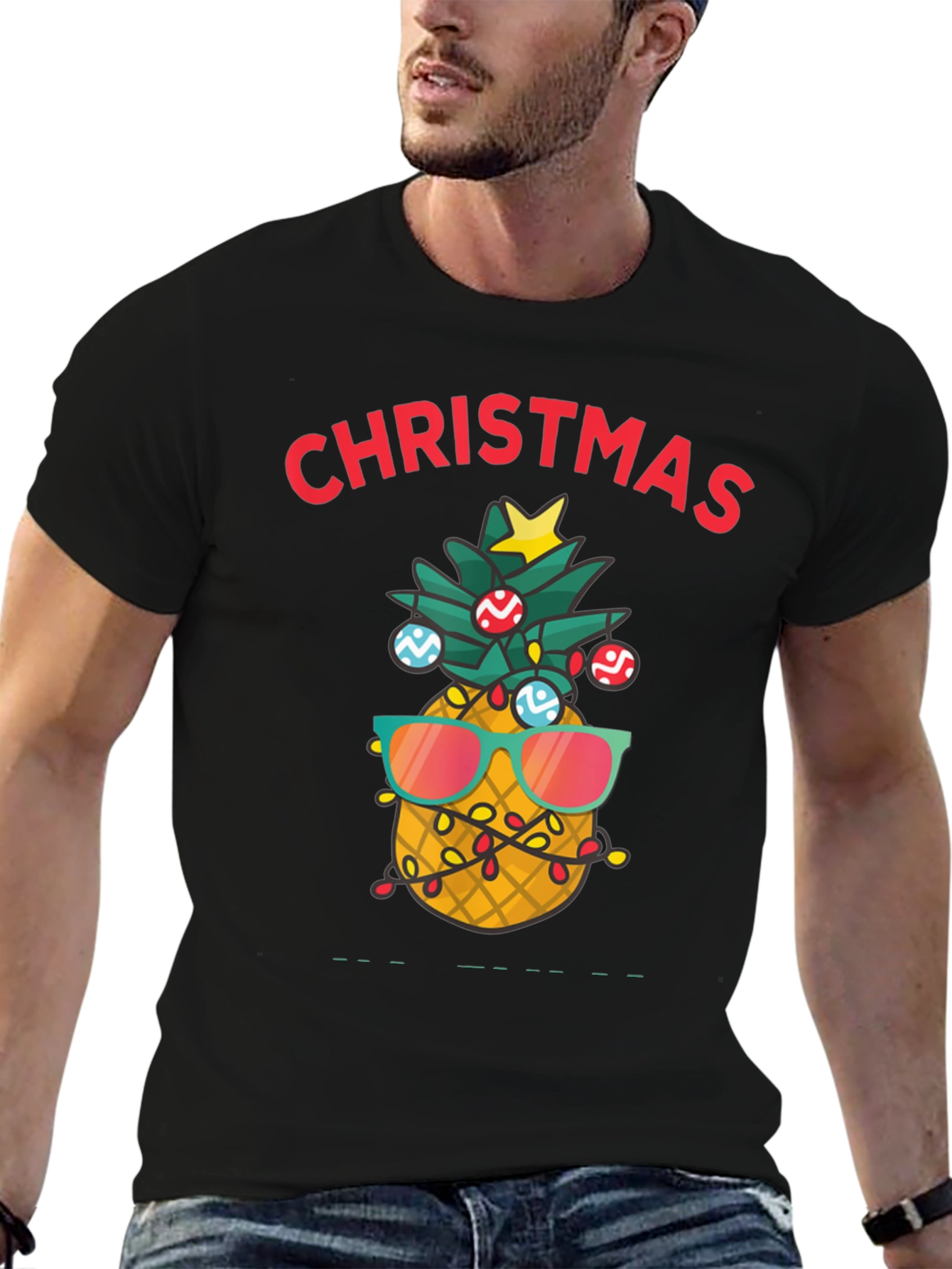 Christmas Pineapple T-Shirt