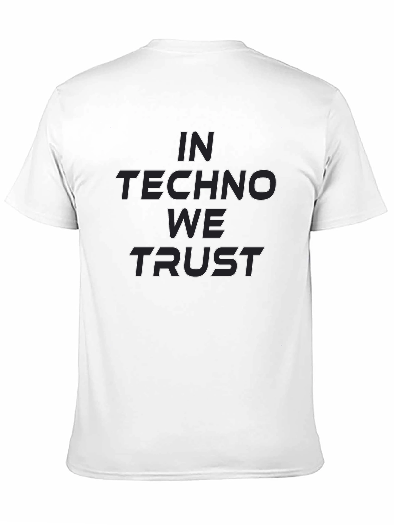 In Techno We Trust Graphic Tee