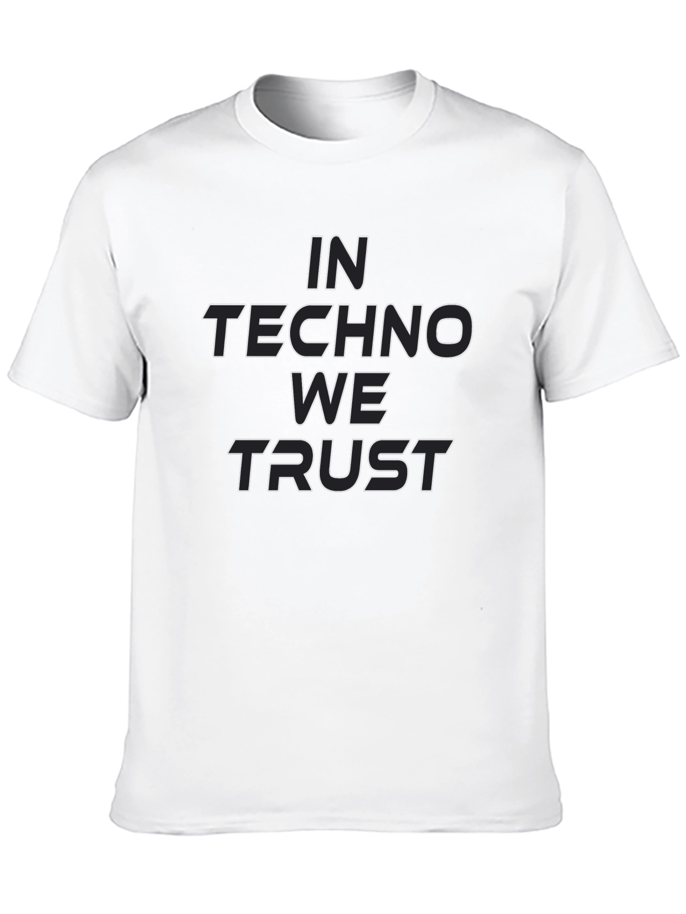 In Techno We Trust Graphic Tee