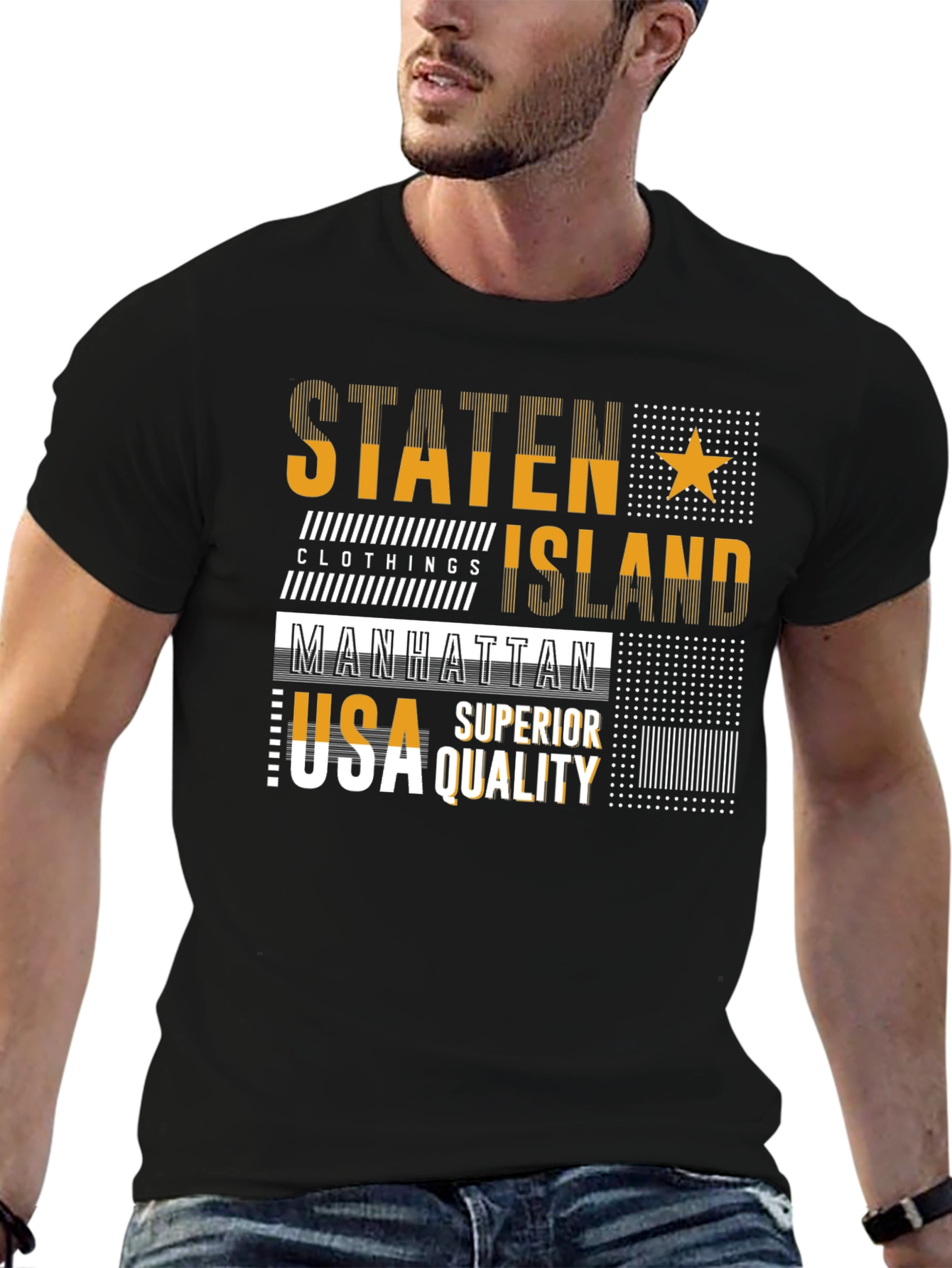 Staten Island Superior Quality Graphic T-Shirt
