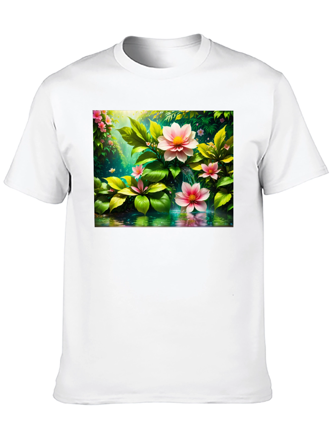 Floral Bloom T-Shirt - Nature Inspired Tee