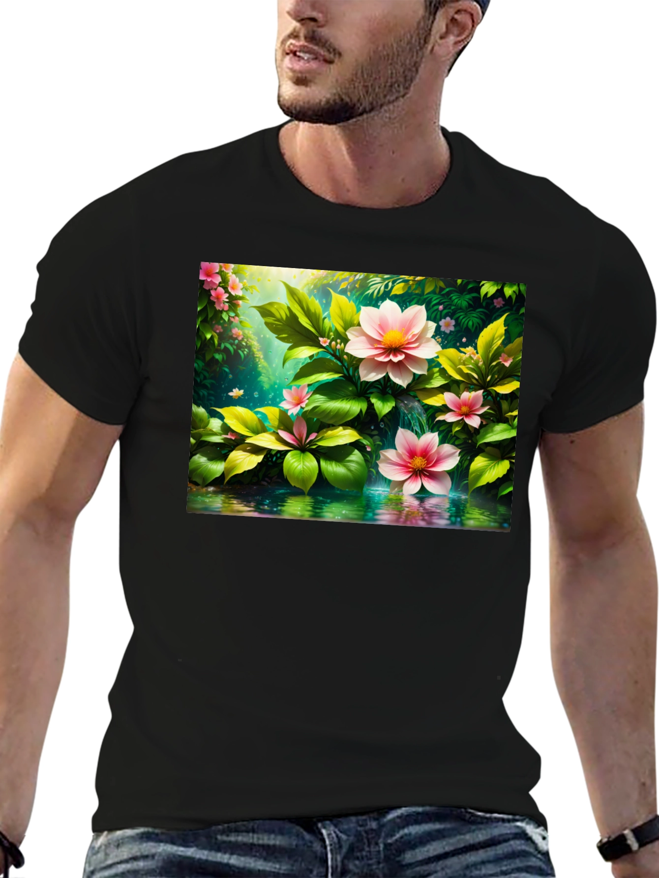Floral Bloom T-Shirt - Nature Inspired Tee