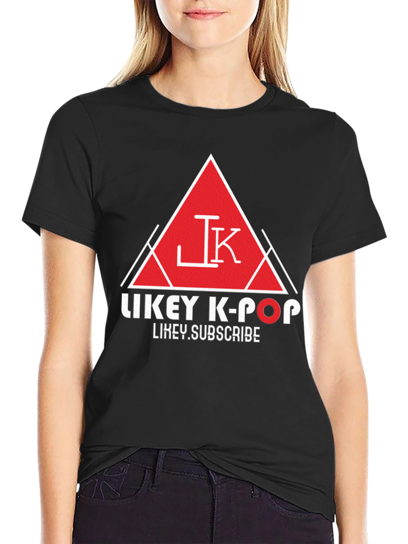 Likey K-Pop Black T-Shirt