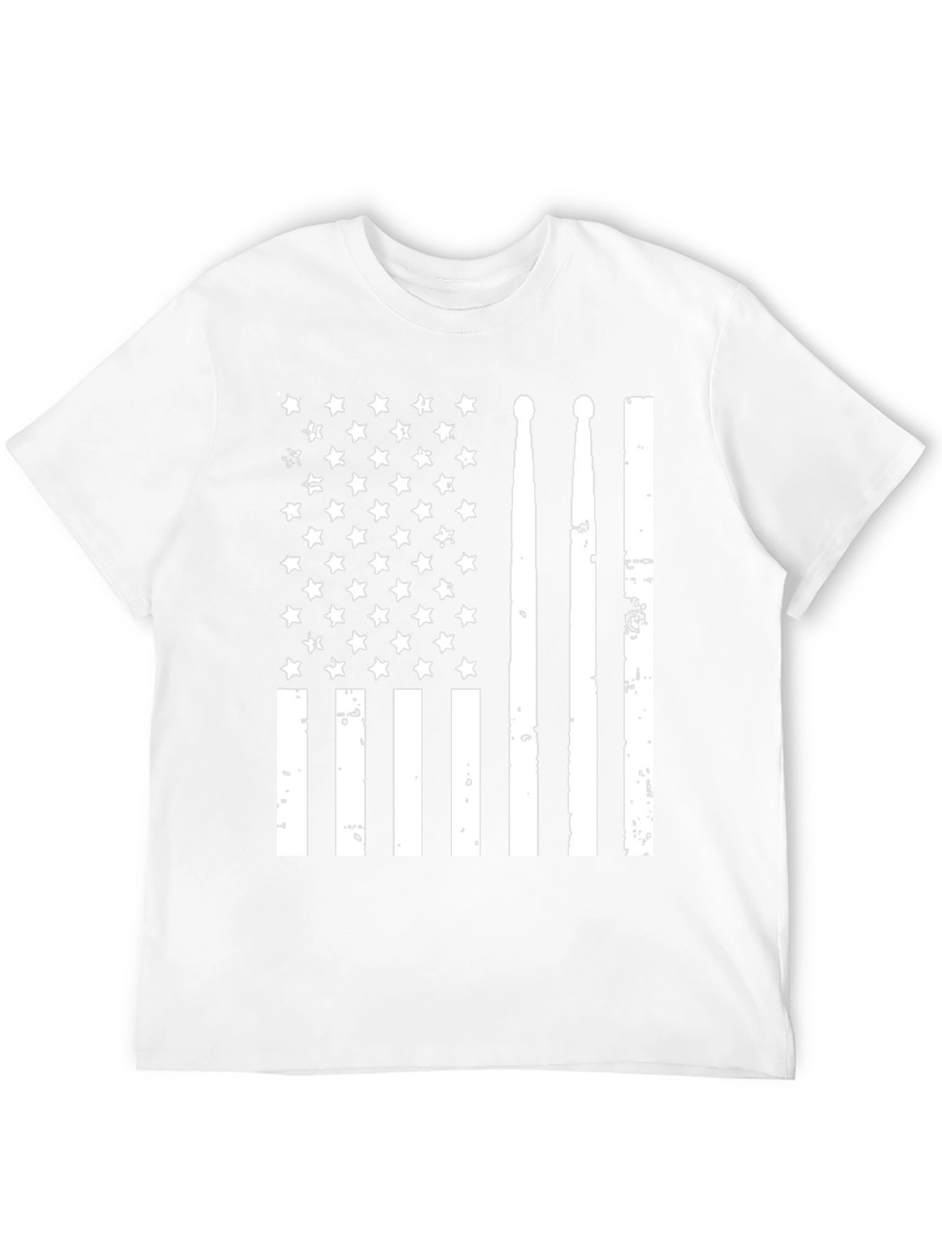 American Flag Drummer T-Shirt