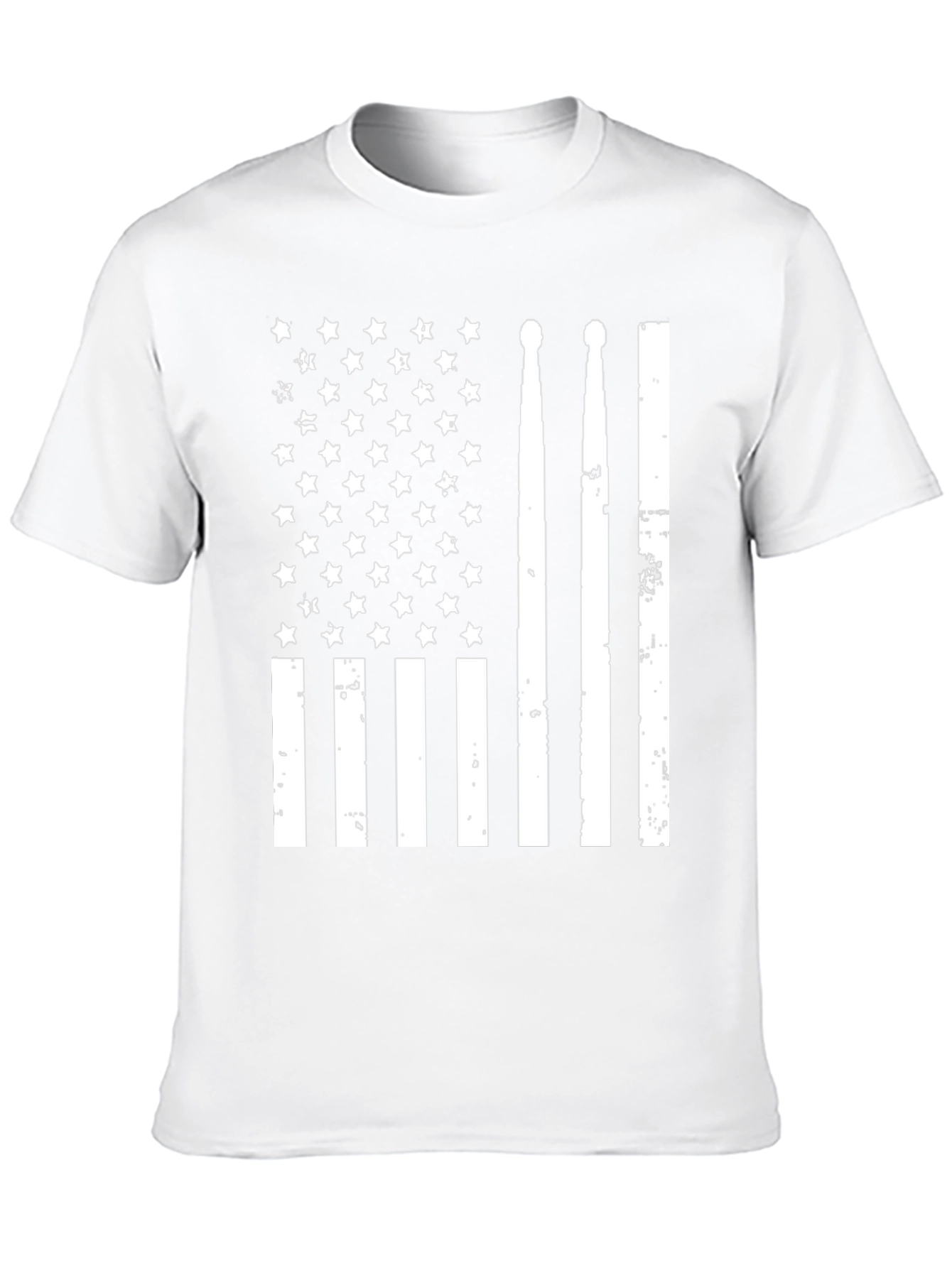 American Flag Drummer T-Shirt