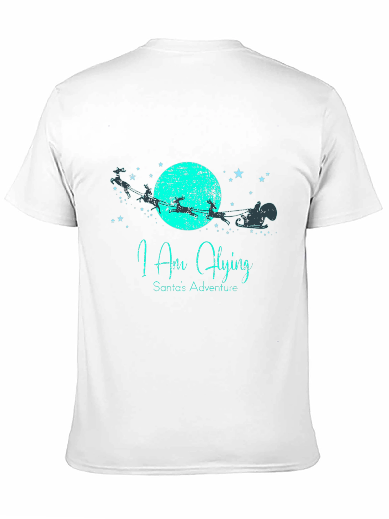 Santas Adventure Tee - I Am Flying Christmas Shirt