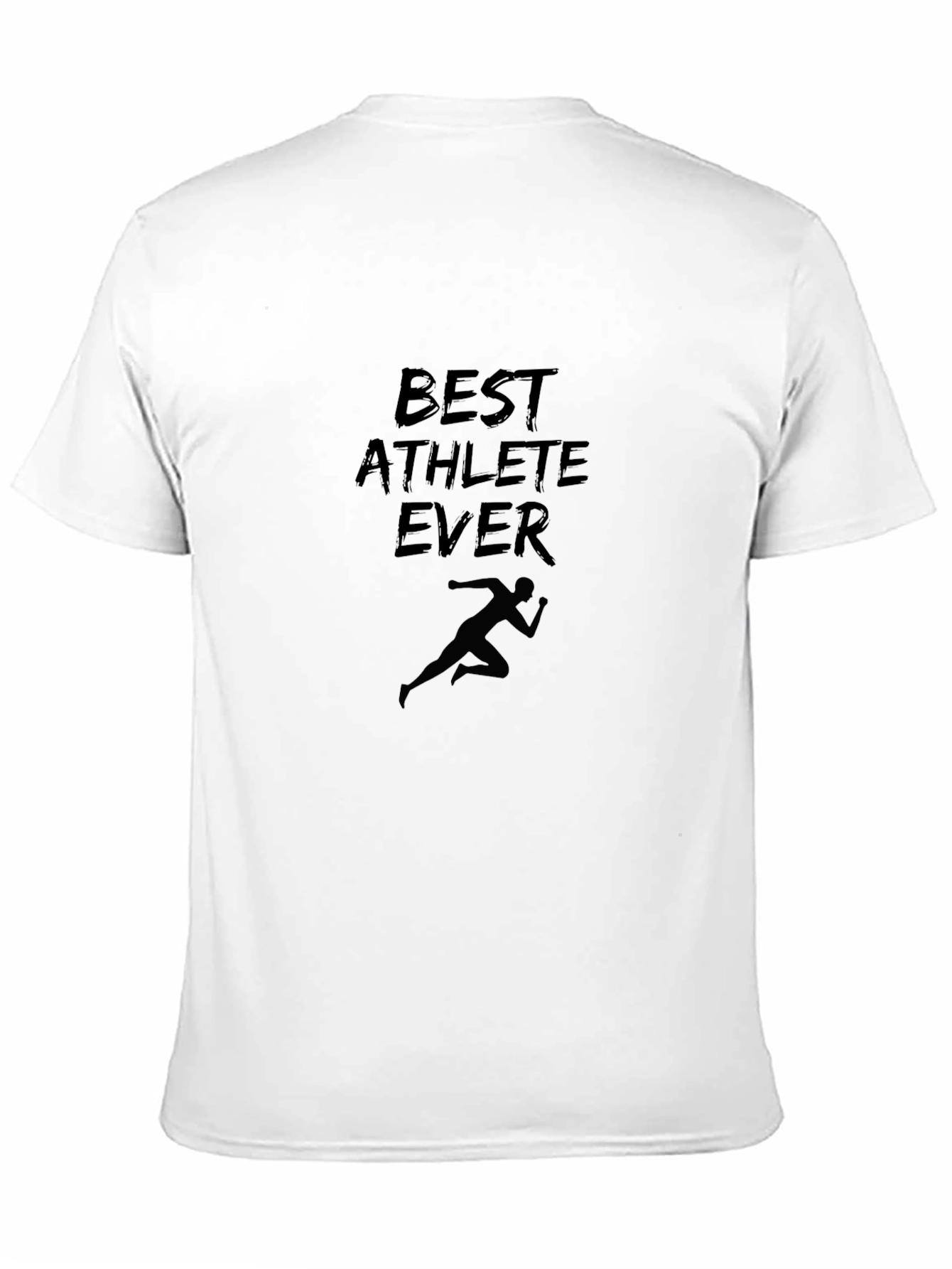 Best Athlete Ever Black T-Shirt