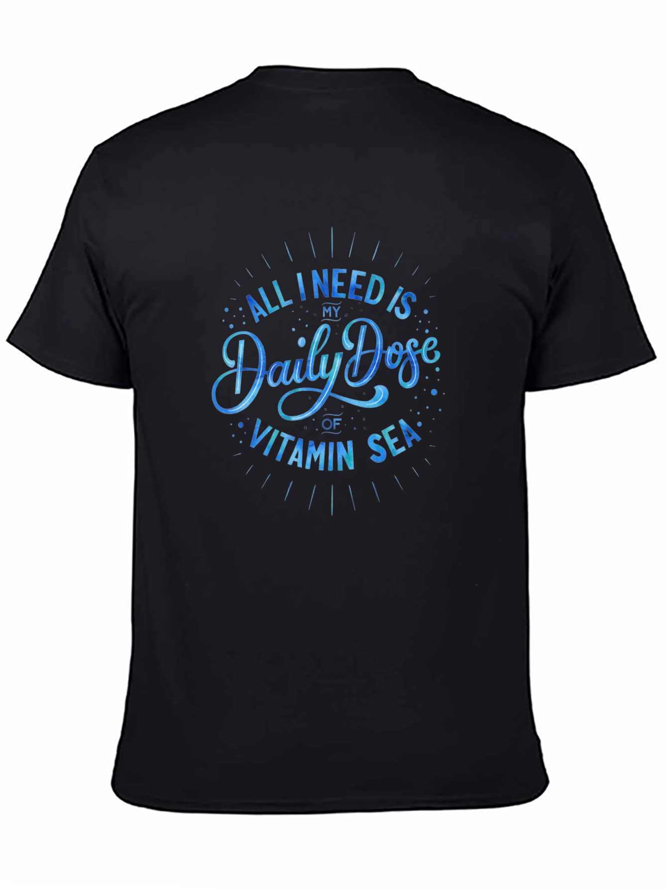 Vitamin Sea Graphic T-Shirt - Beach Lover Tee