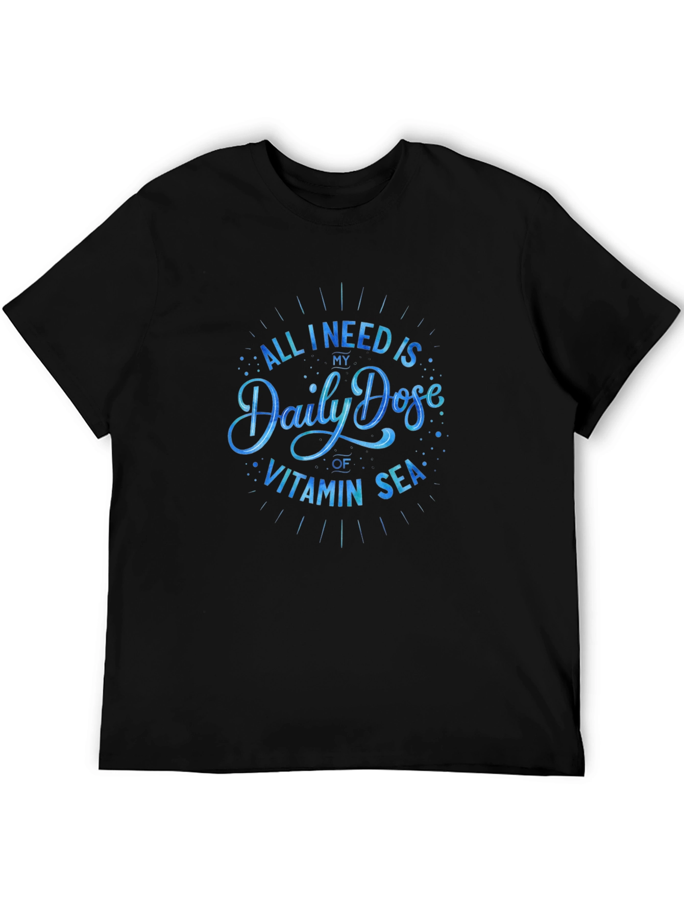 Vitamin Sea Graphic T-Shirt - Beach Lover Tee