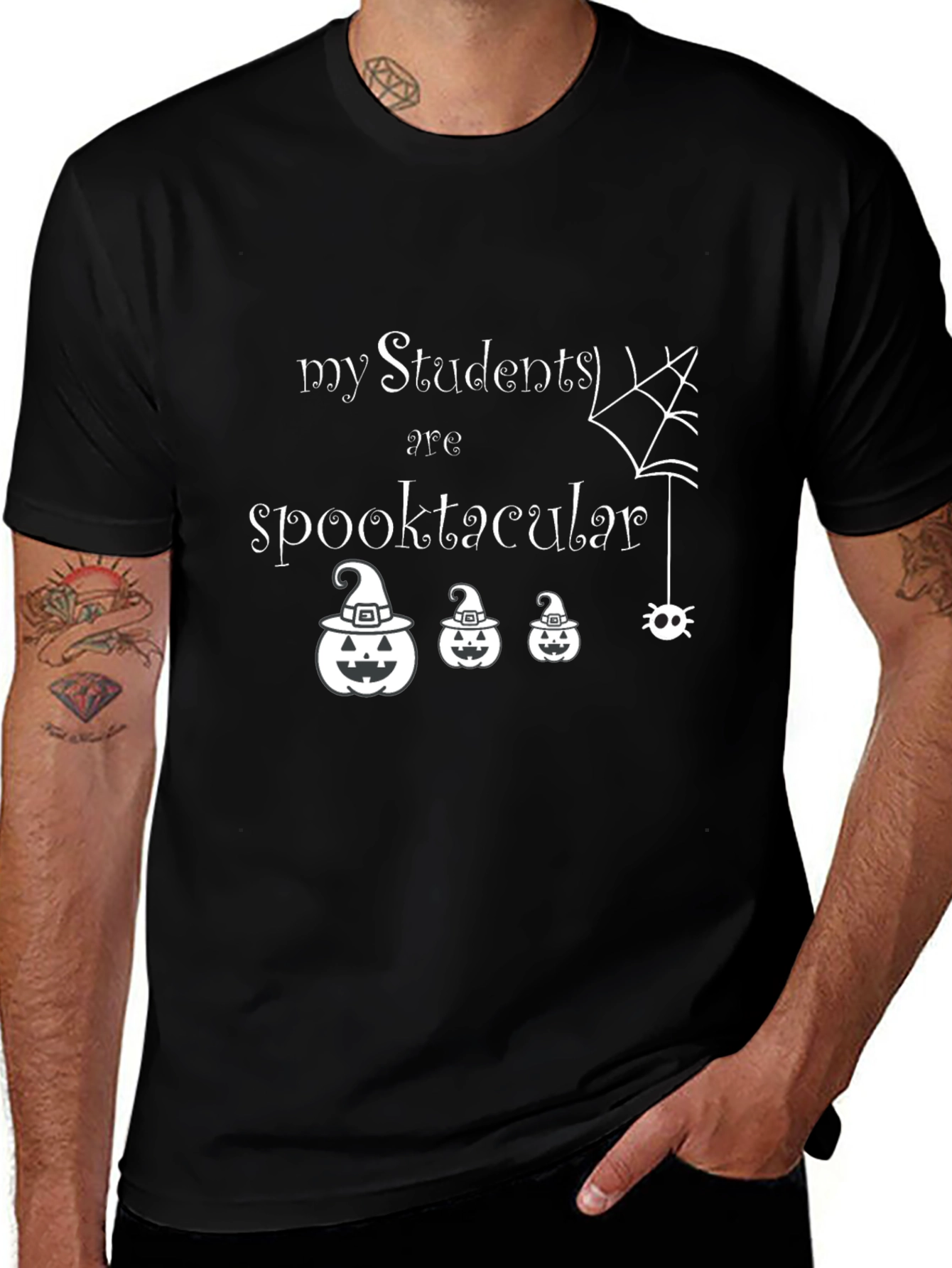 Spooktacular Students T-Shirt - Halloween Teacher Tee