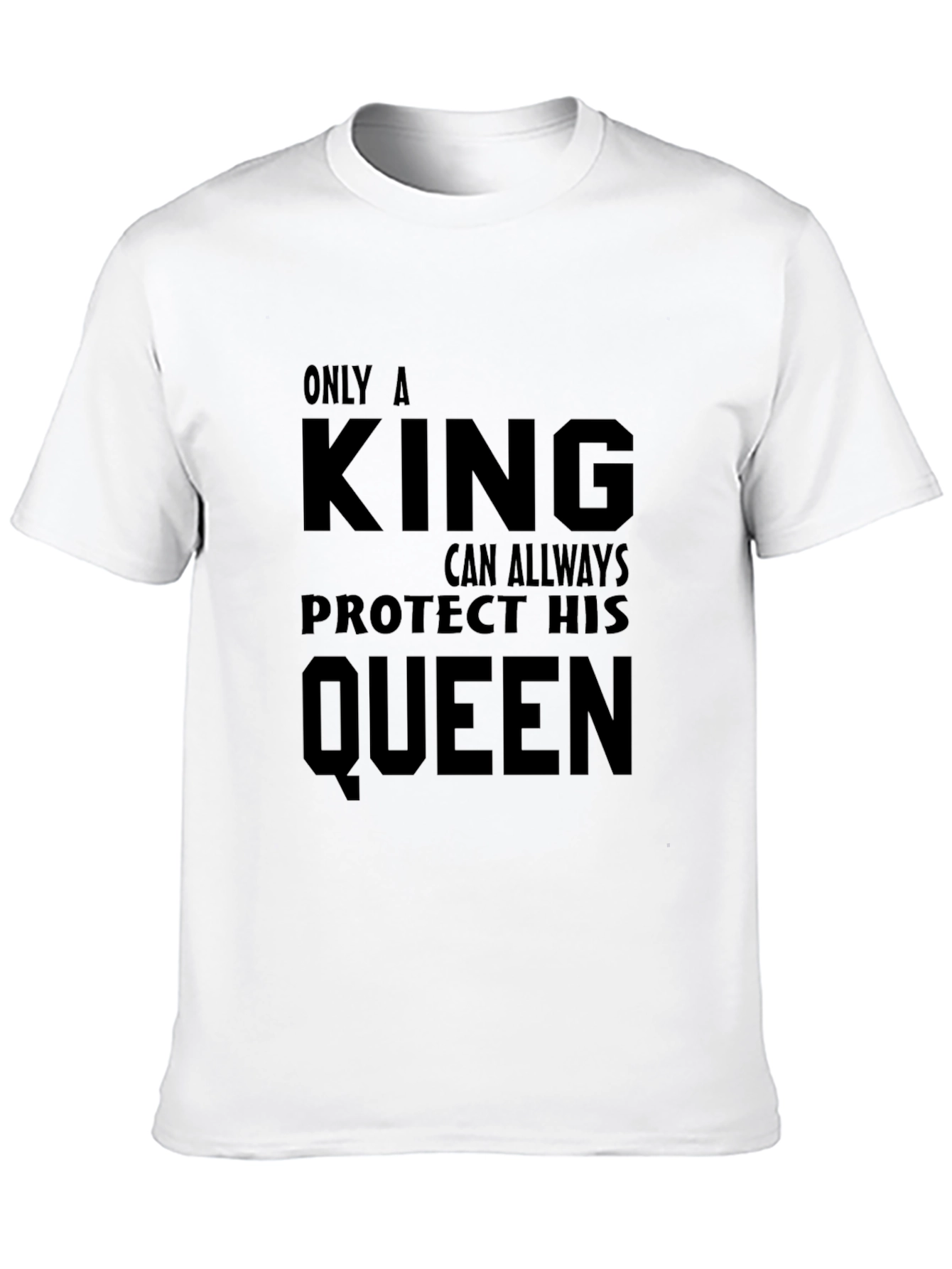 King Protects Queen Graphic Tee