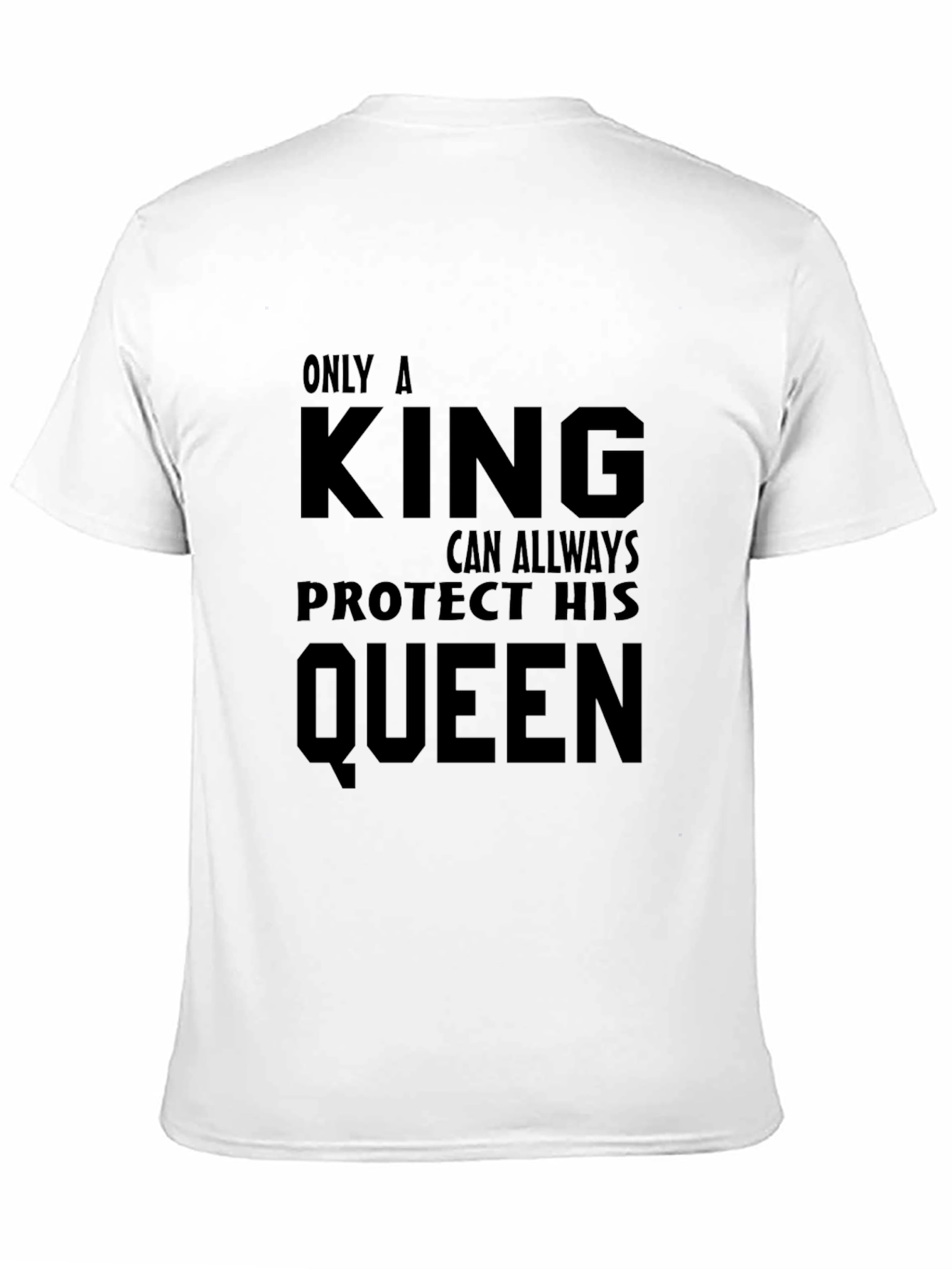 King Protects Queen Graphic Tee