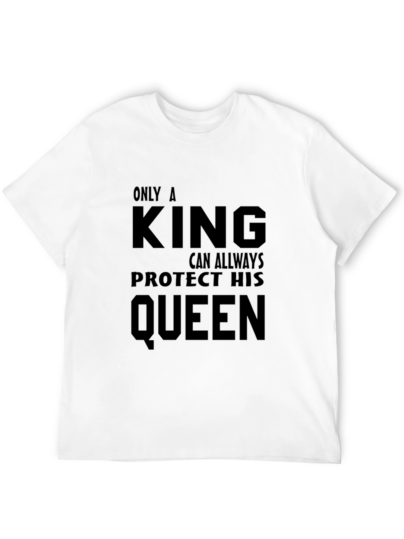 King Protects Queen Graphic Tee