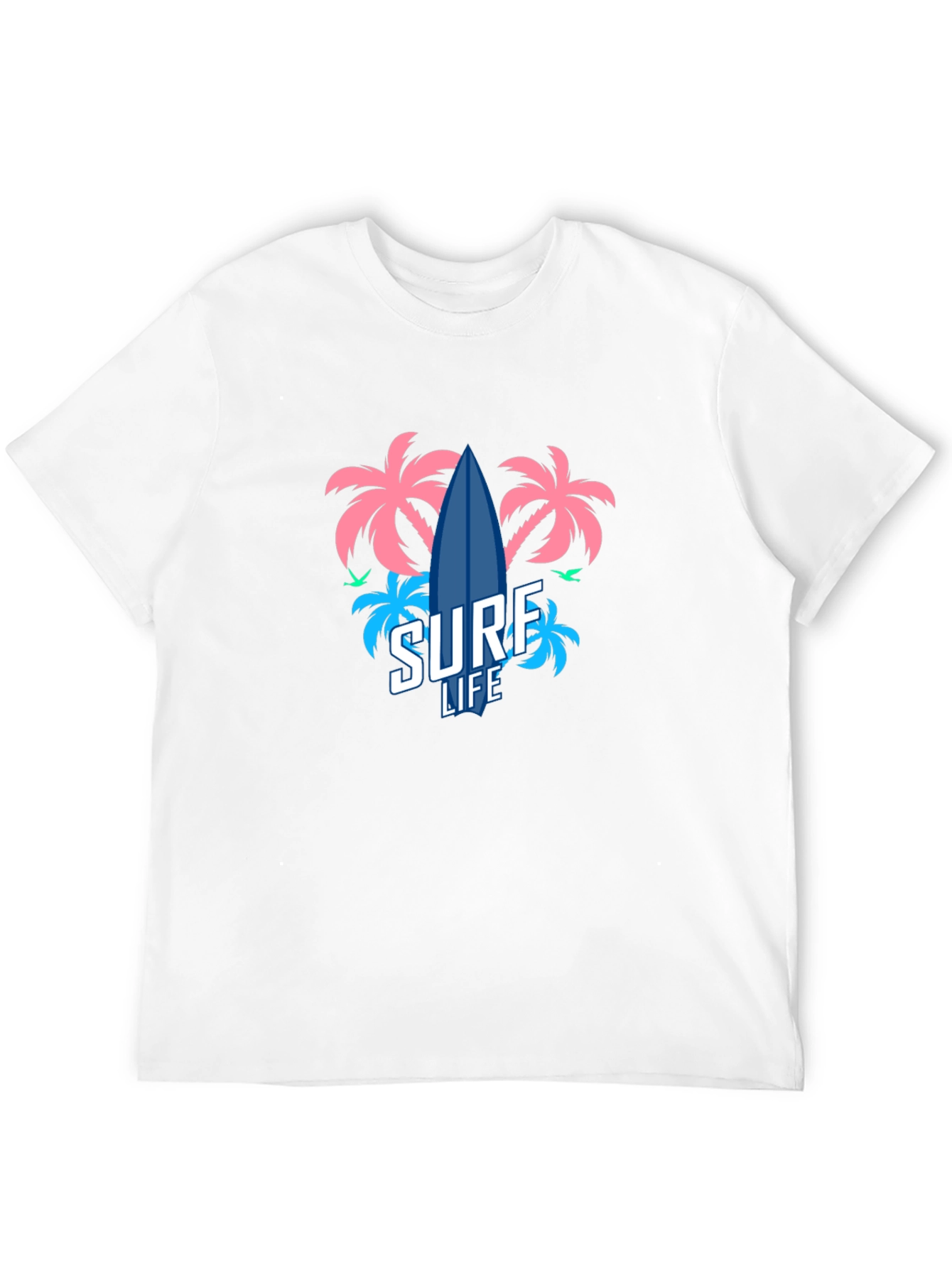 Surf Life Graphic Tee - Tropical Vibes
