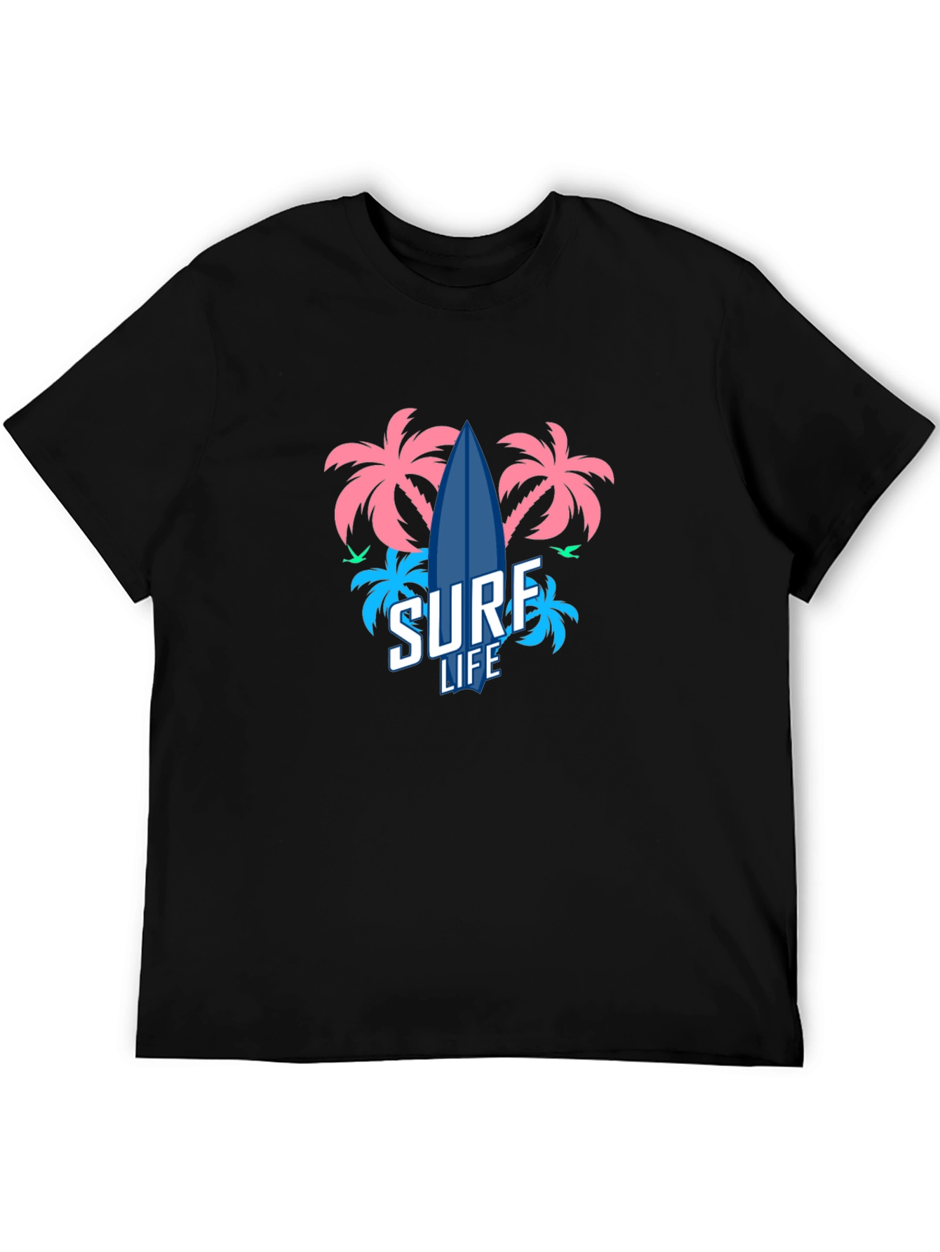 Surf Life Graphic Tee - Tropical Vibes
