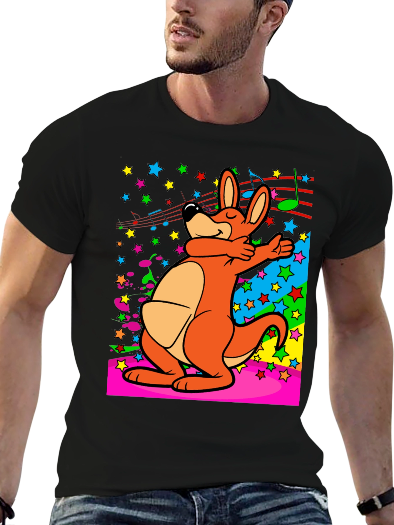 Dabbing Kangaroo T-Shirt