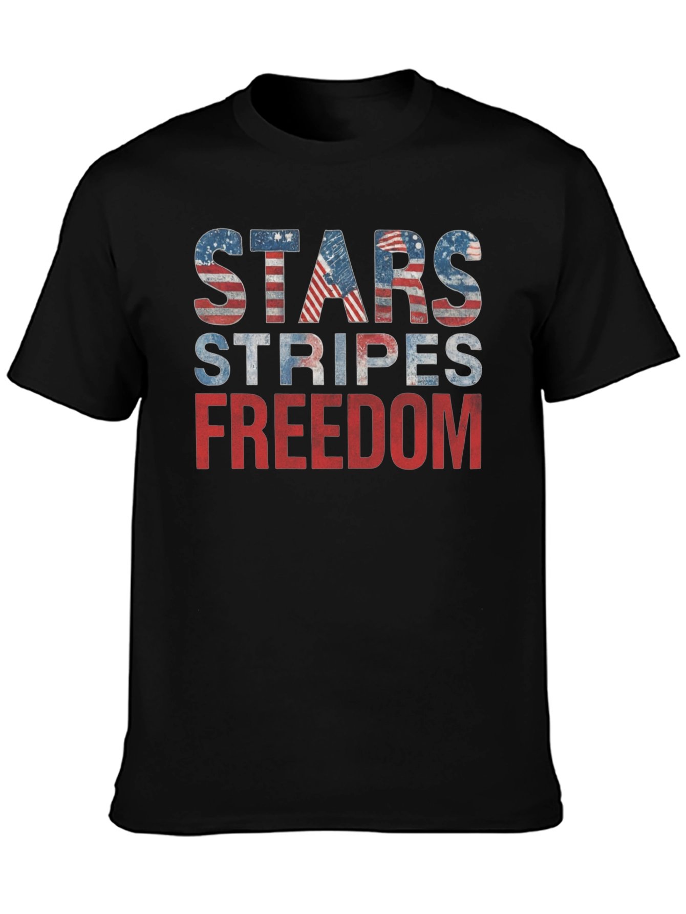 Stars Stripes Freedom Graphic Tee