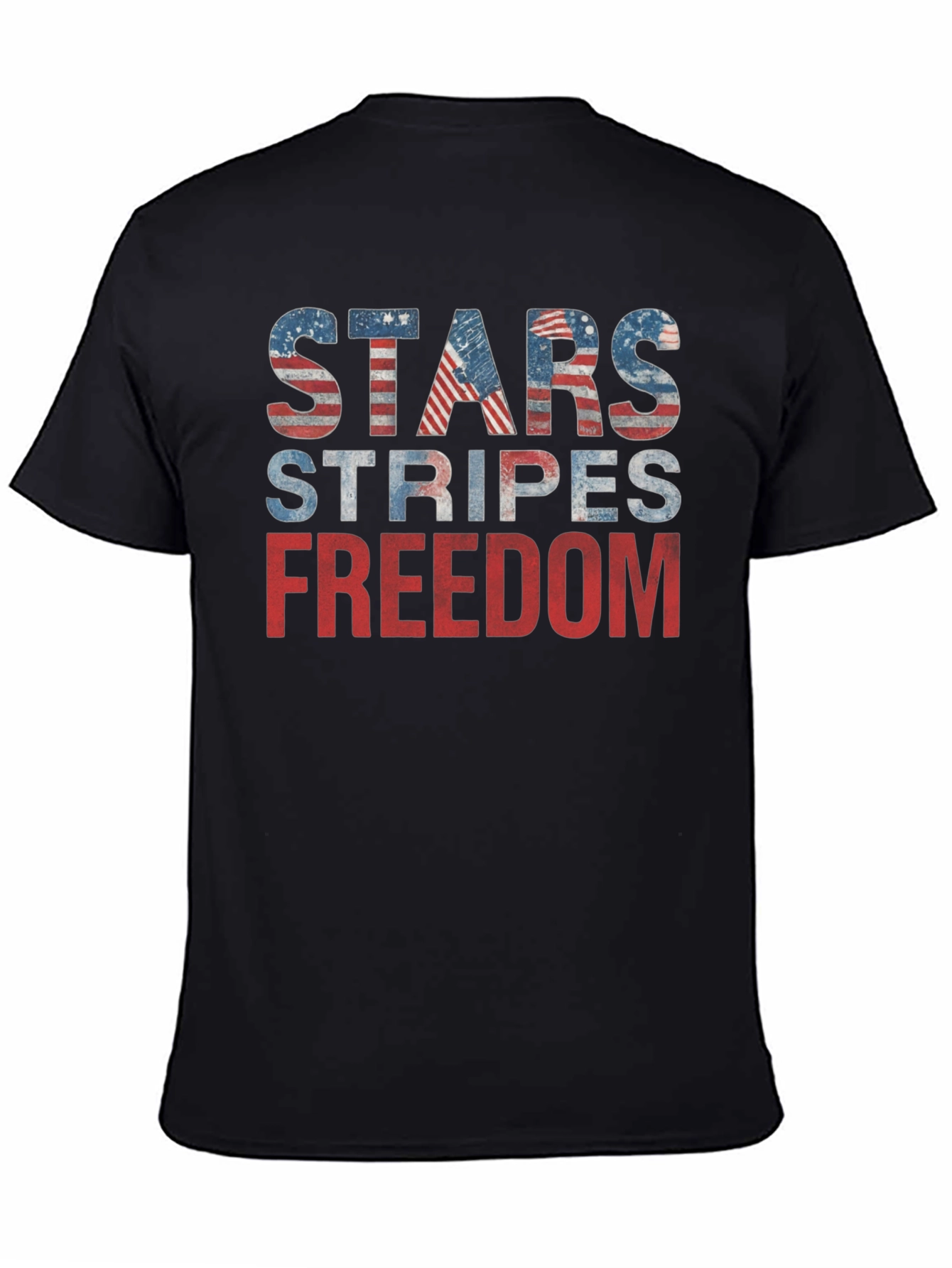 Stars Stripes Freedom Graphic Tee