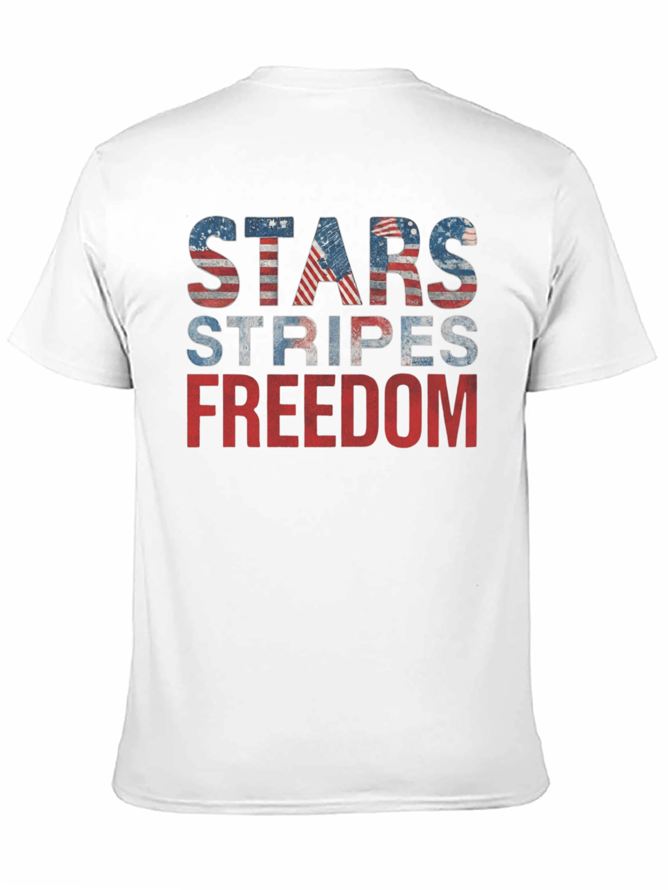 Stars Stripes Freedom Graphic Tee