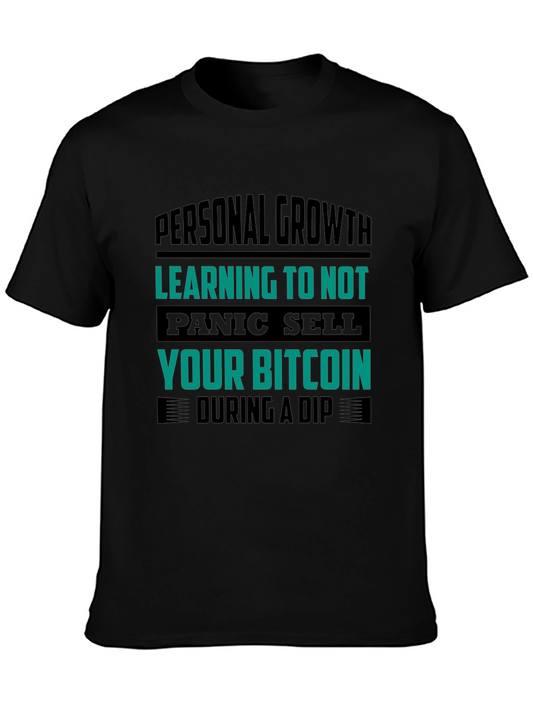 Bitcoin HODL T-Shirt: Personal Growth Crypto Tee