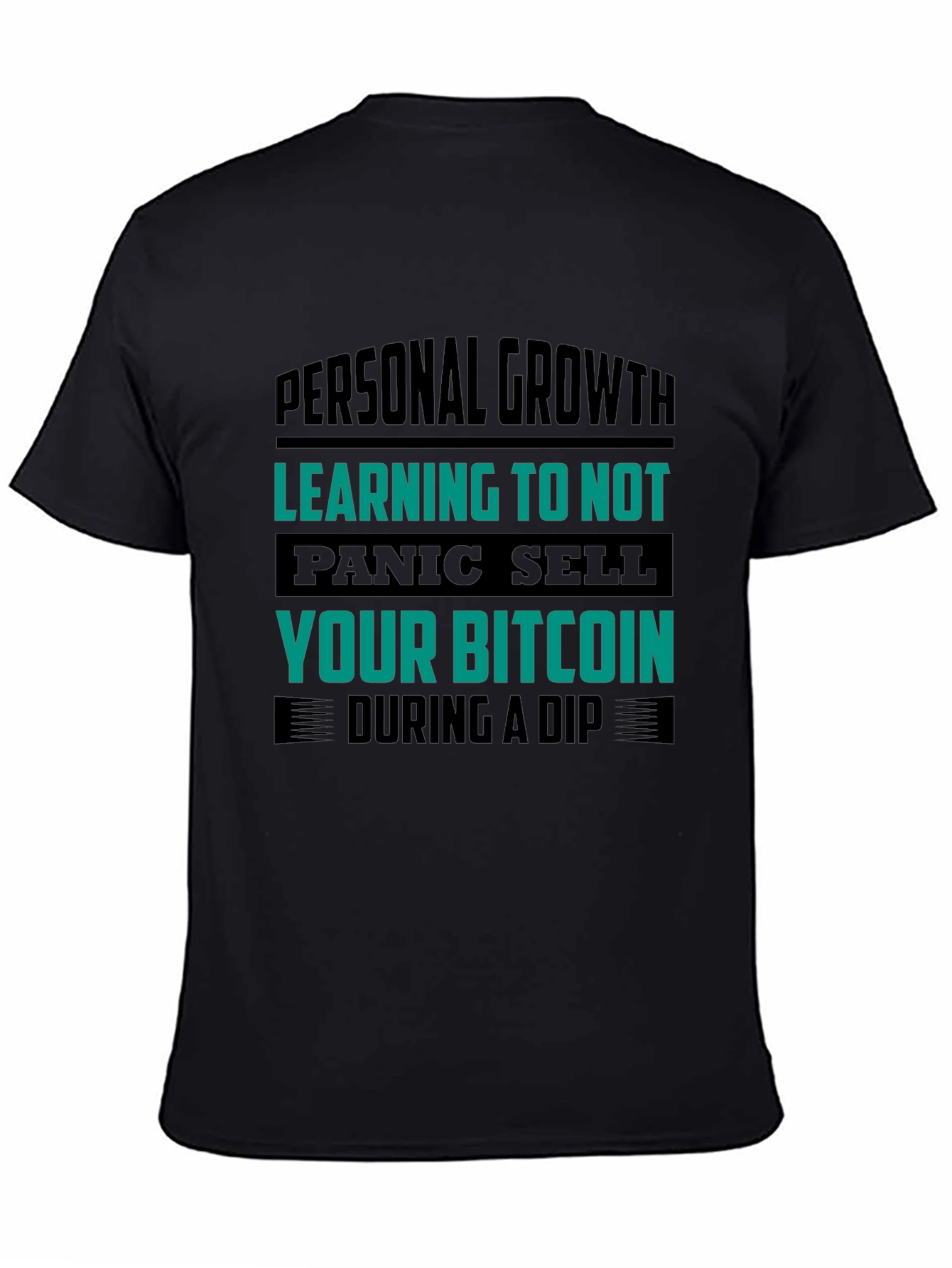 Bitcoin HODL T-Shirt: Personal Growth Crypto Tee