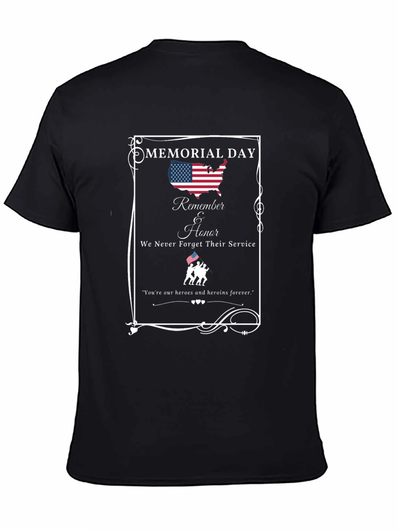Memorial Day Remember & Honor T-Shirt