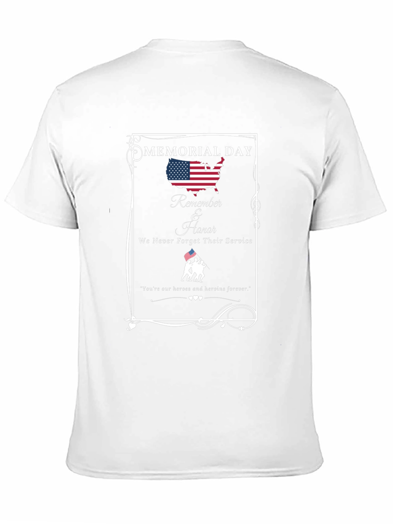 Memorial Day Remember & Honor T-Shirt