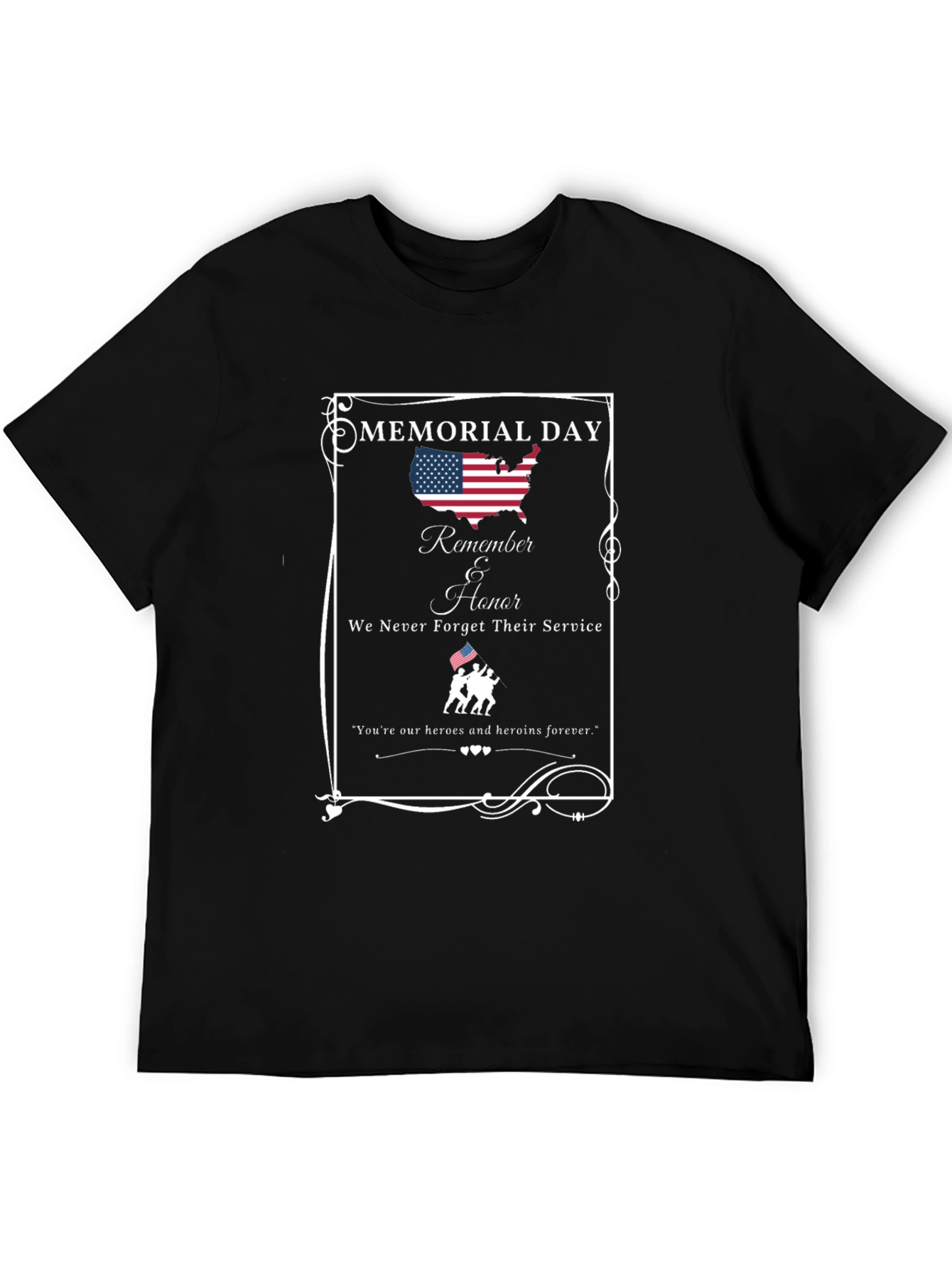 Memorial Day Remember & Honor T-Shirt
