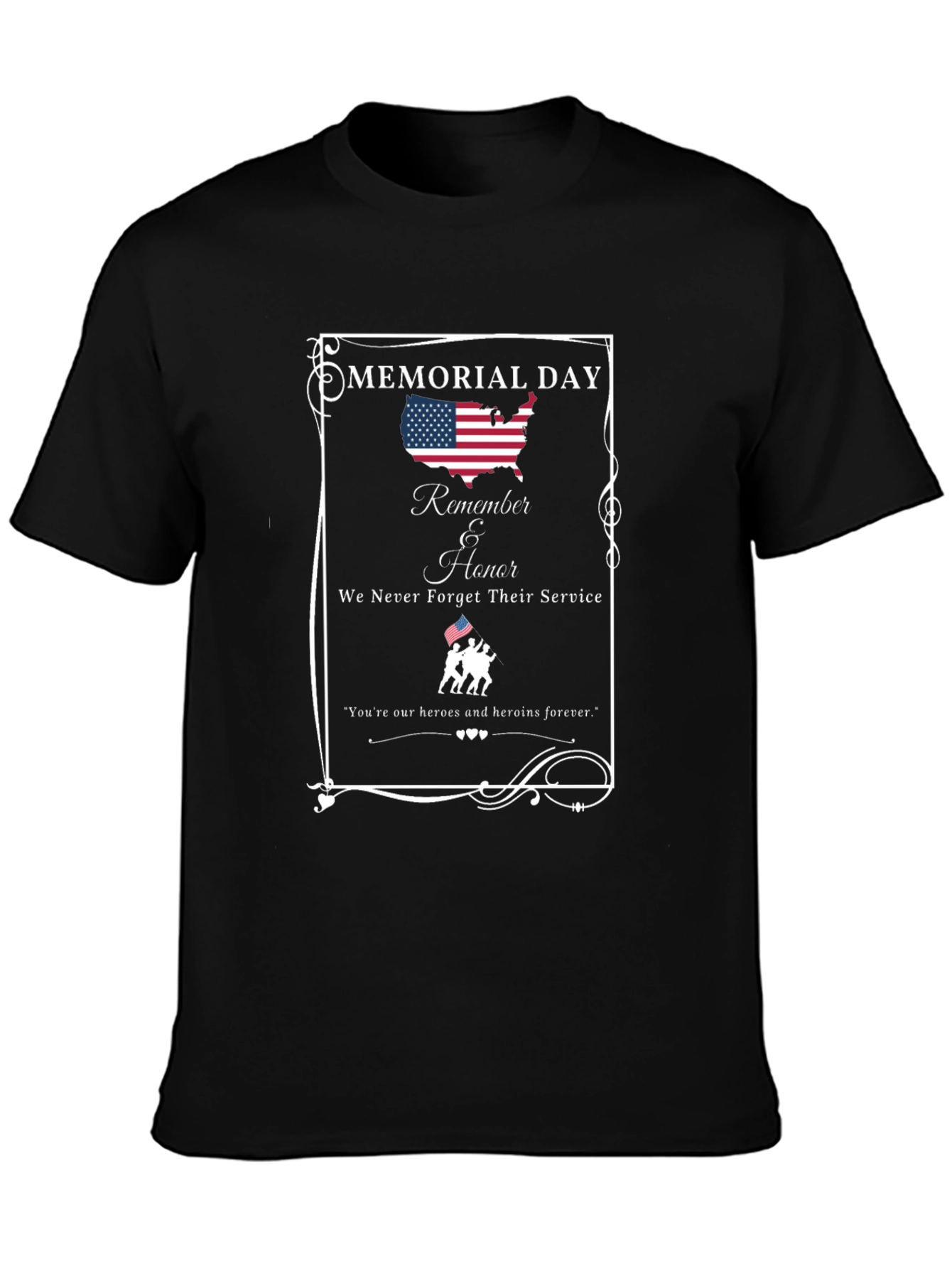Memorial Day Remember & Honor T-Shirt