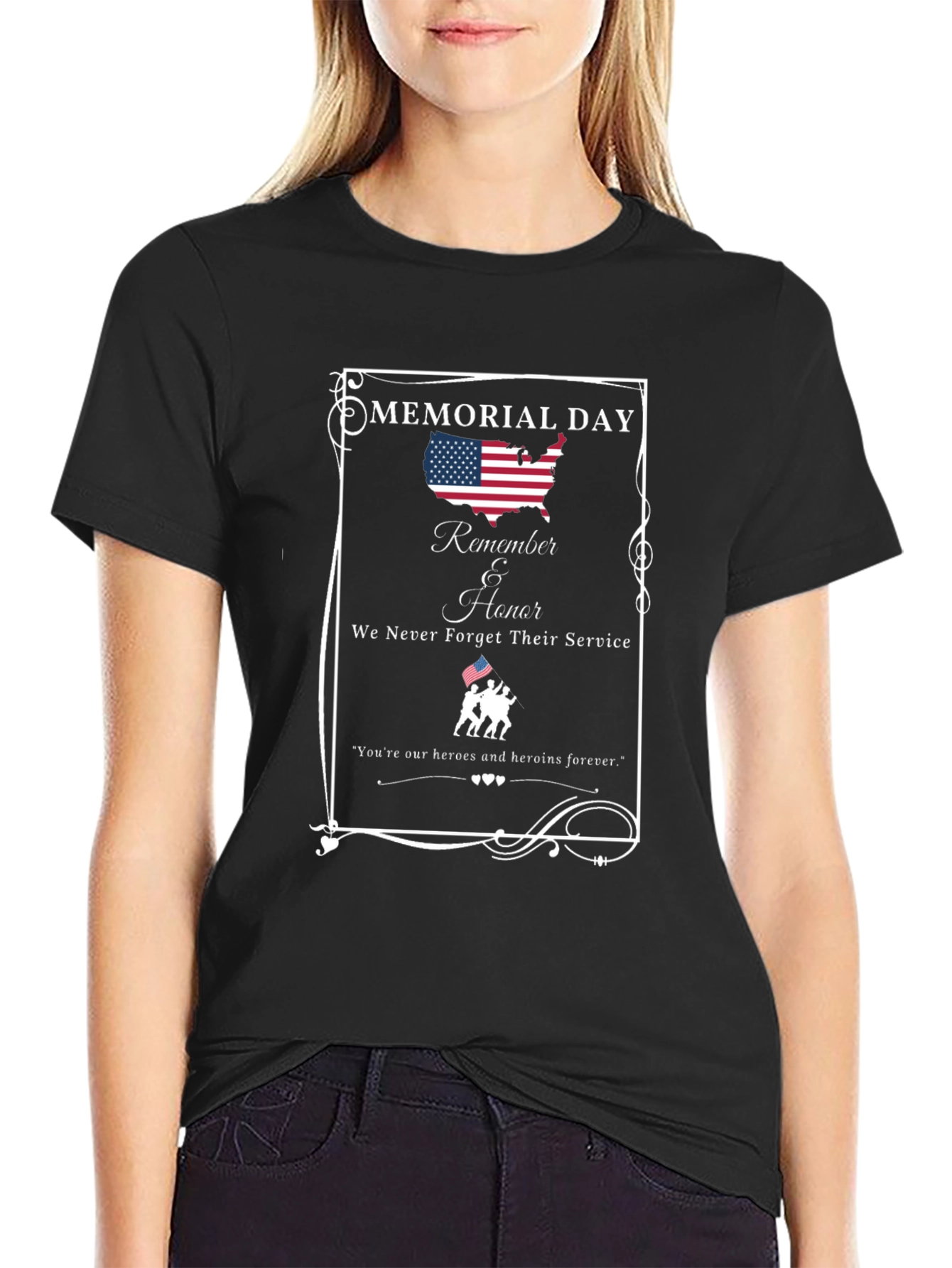 Memorial Day Remember & Honor T-Shirt