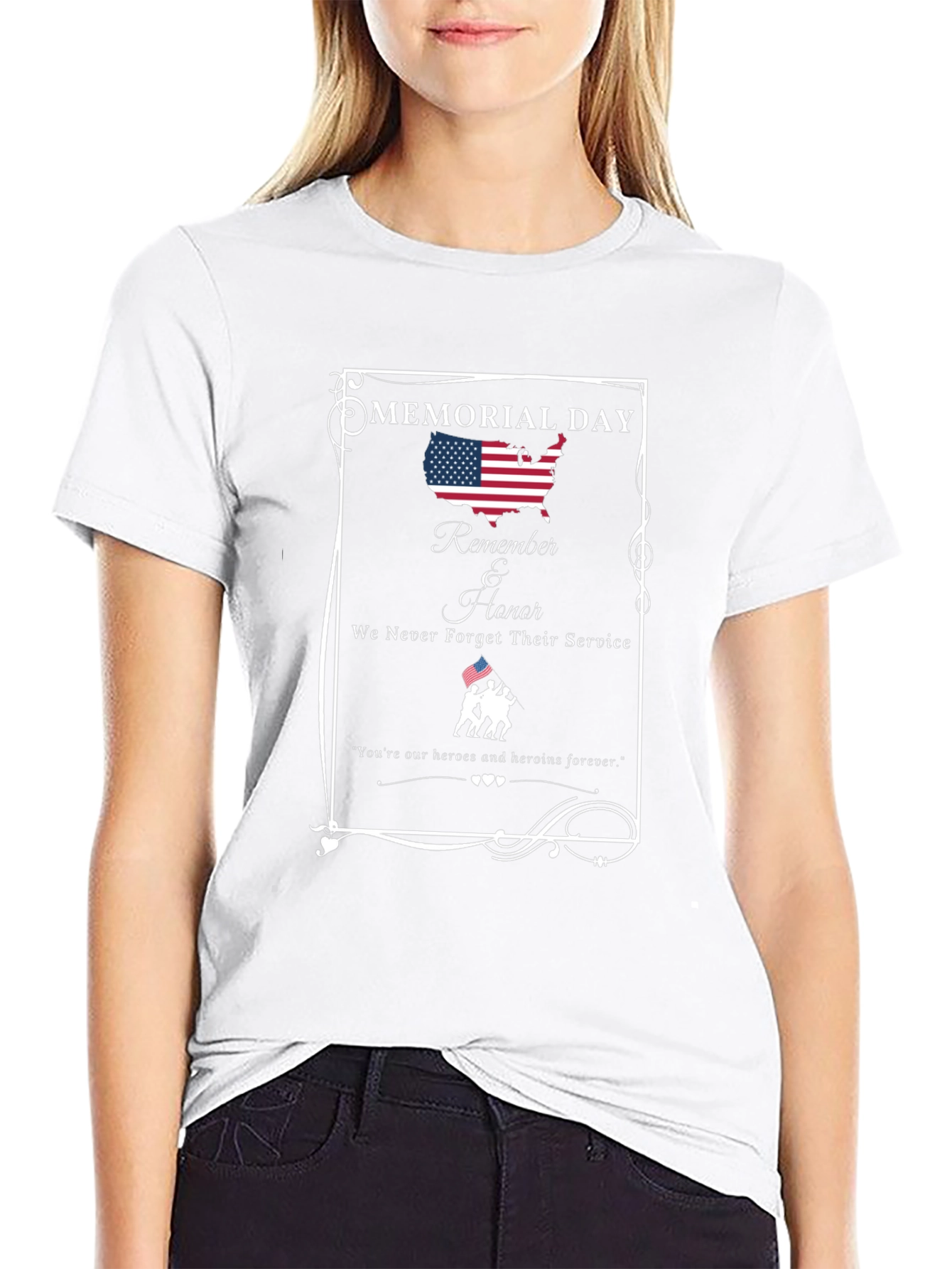 Memorial Day Remember & Honor T-Shirt