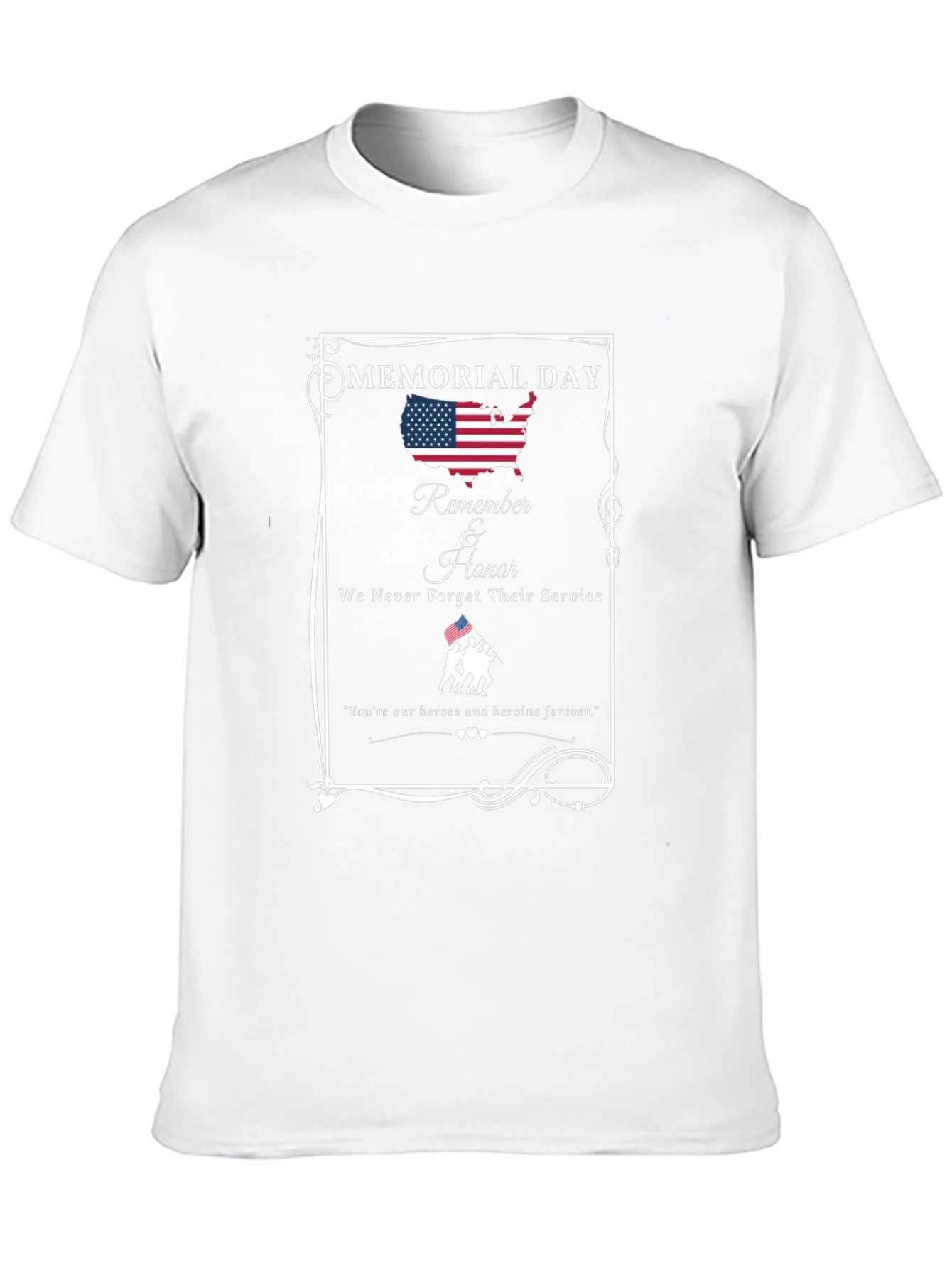 Memorial Day Remember & Honor T-Shirt