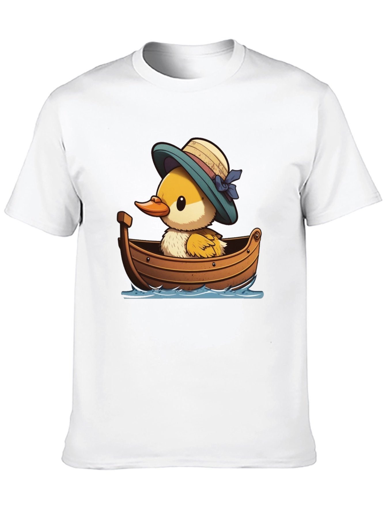 Duckling in Boat Graphic Tee