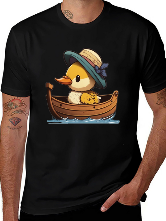 Duckling in Boat Graphic Tee