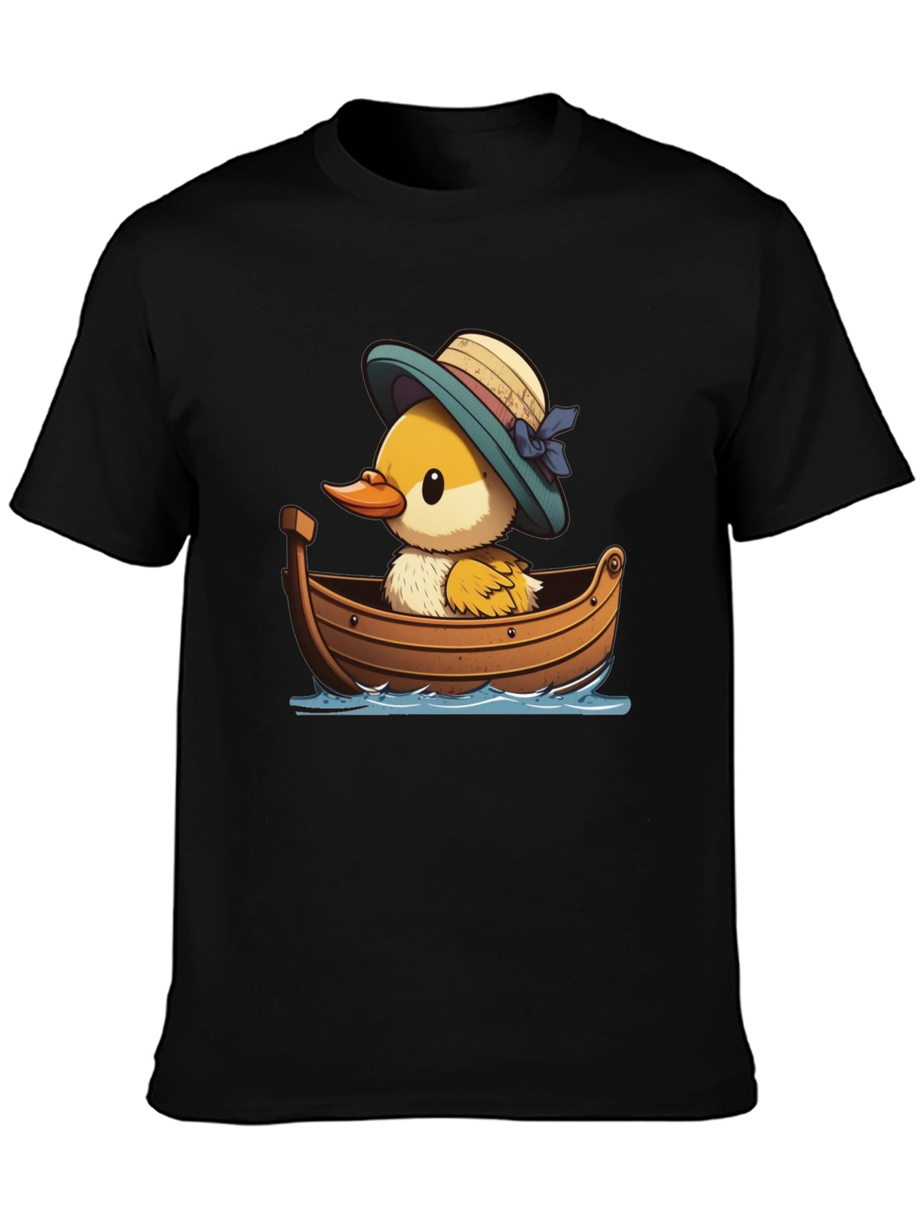 Duckling in Boat Graphic Tee