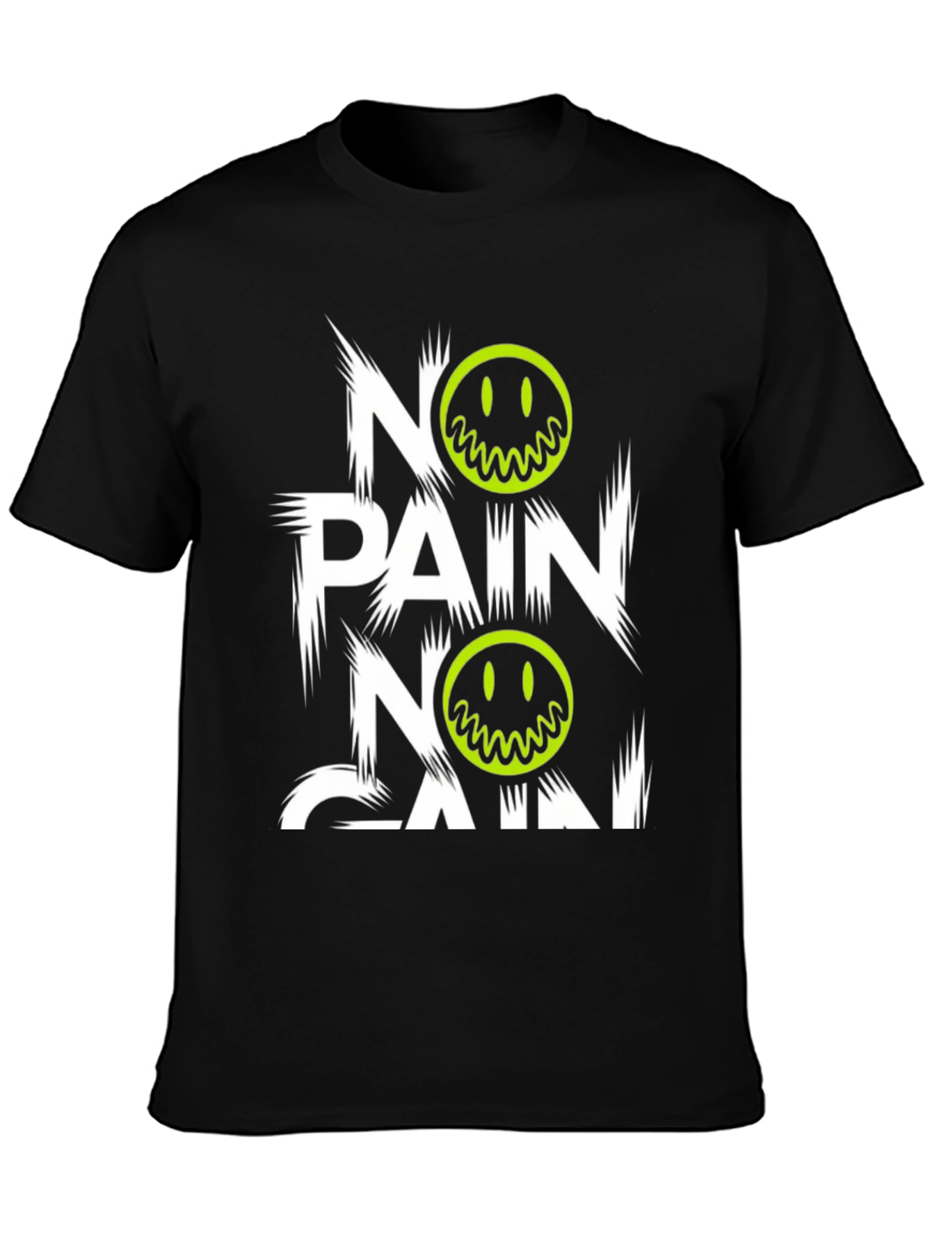 No Pain No Gain Graphic T-Shirt