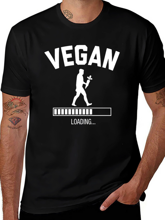 Vegan Loading T-Shirt - Black
