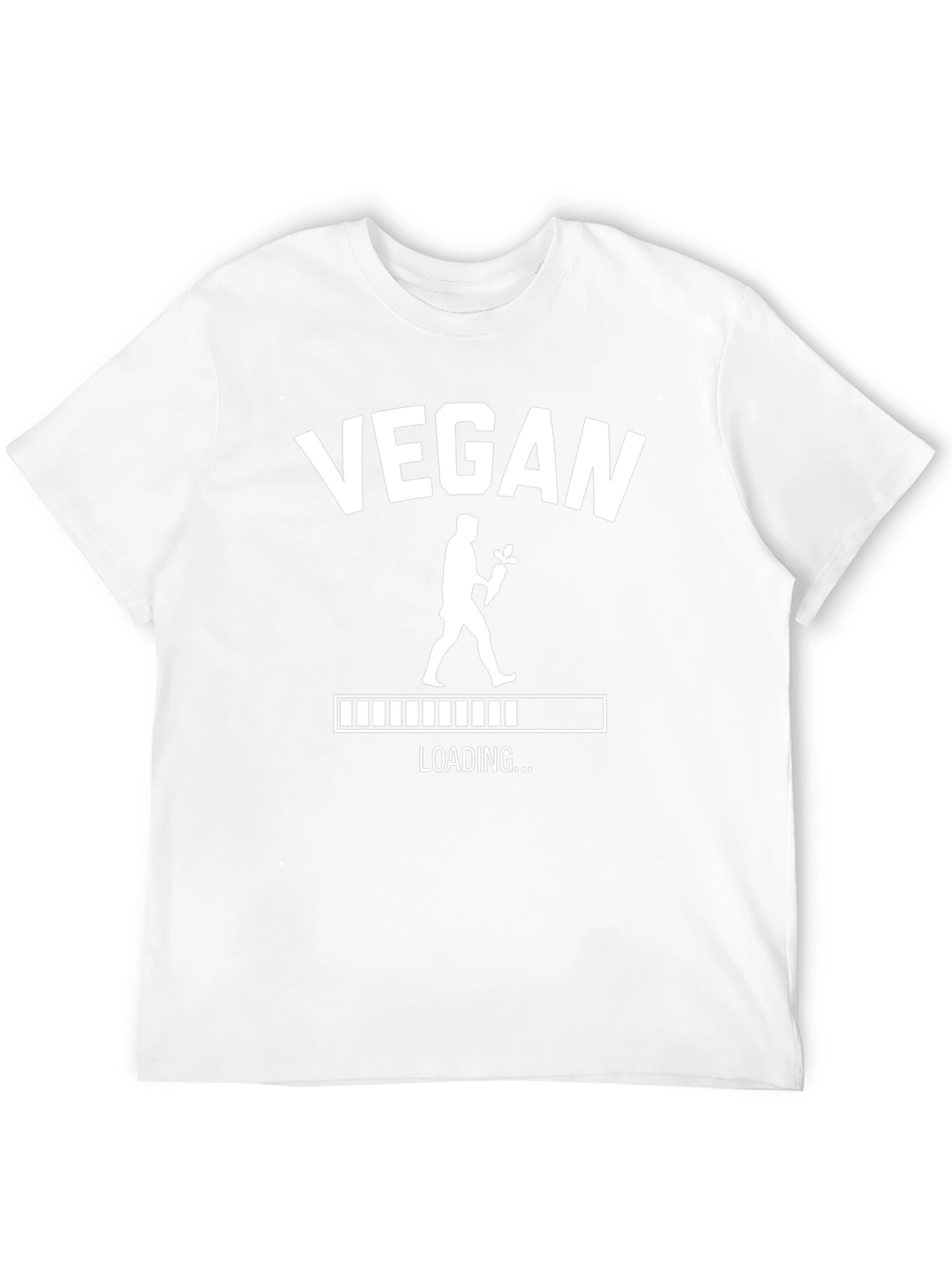 Vegan Loading T-Shirt - Black