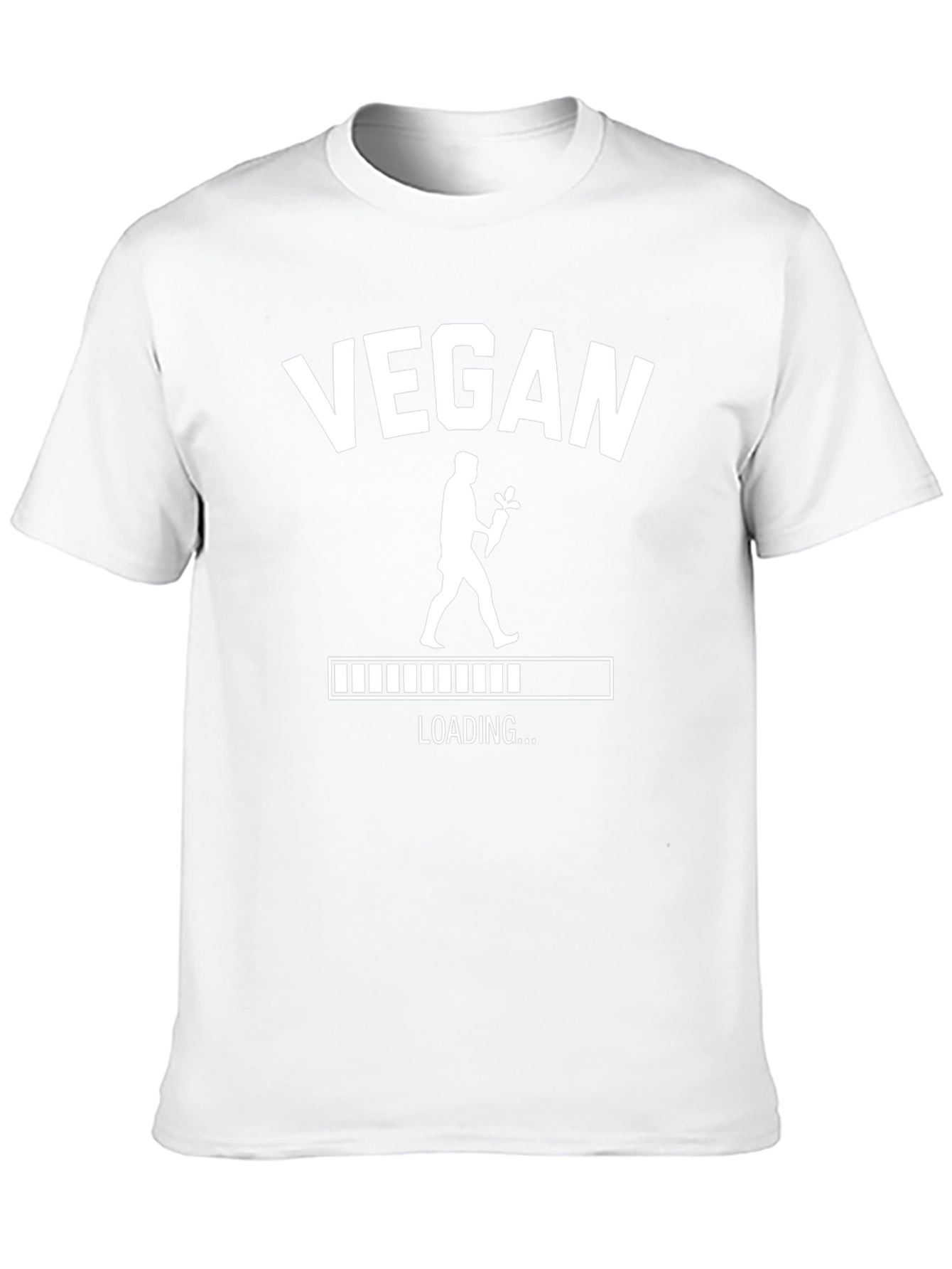 Vegan Loading T-Shirt - Black