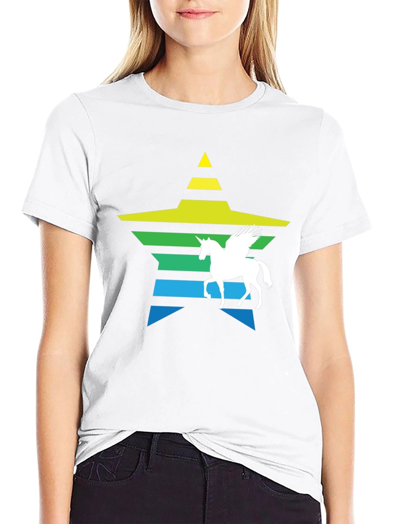 Unicorn Star Graphic Tee