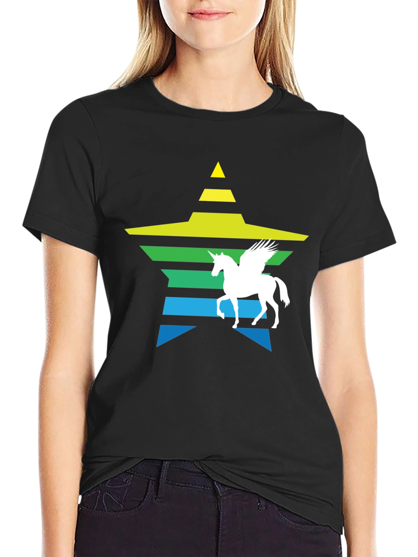 Unicorn Star Graphic Tee