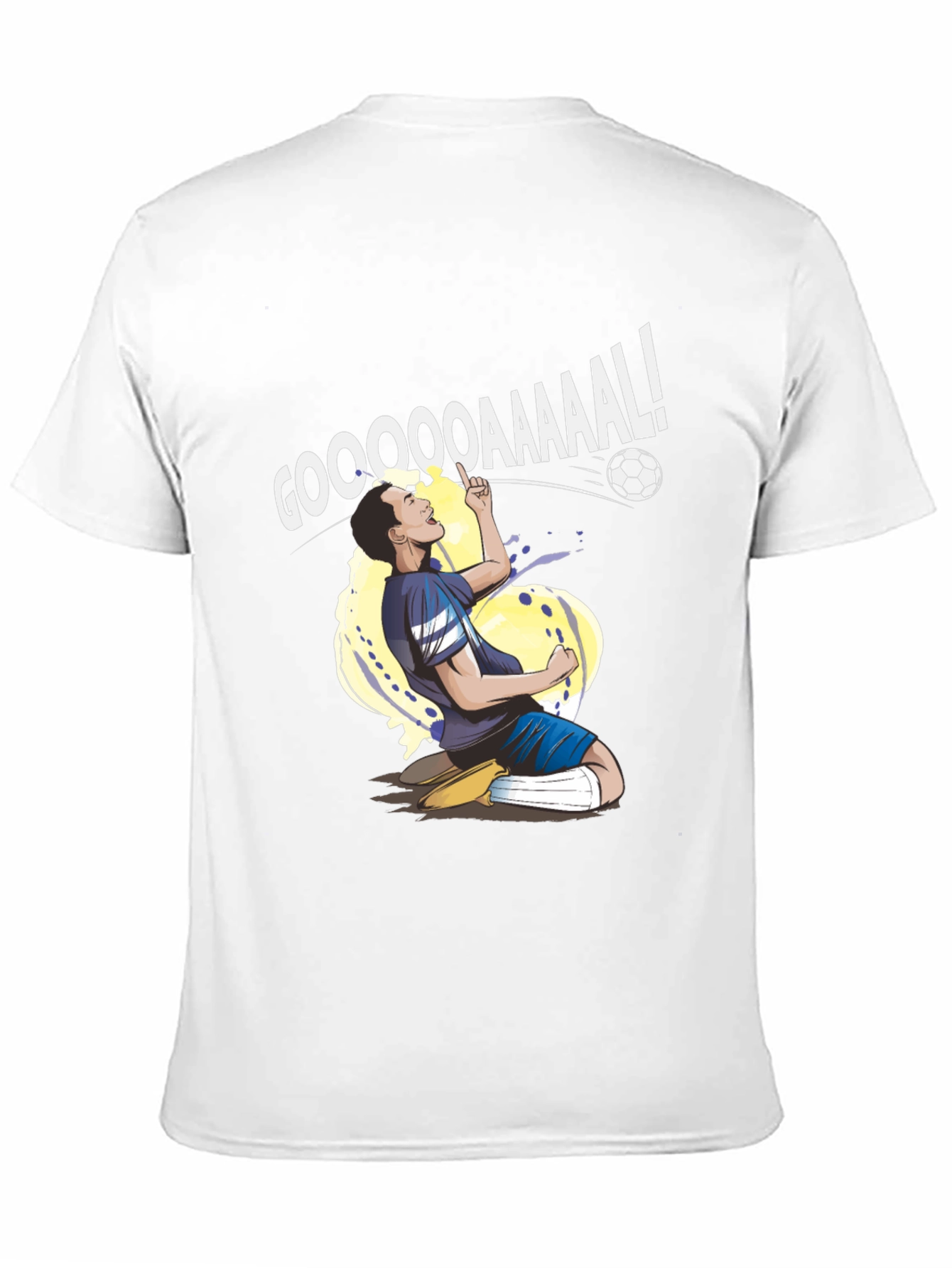 GOOOAAAL! Soccer Fan Graphic T-Shirt