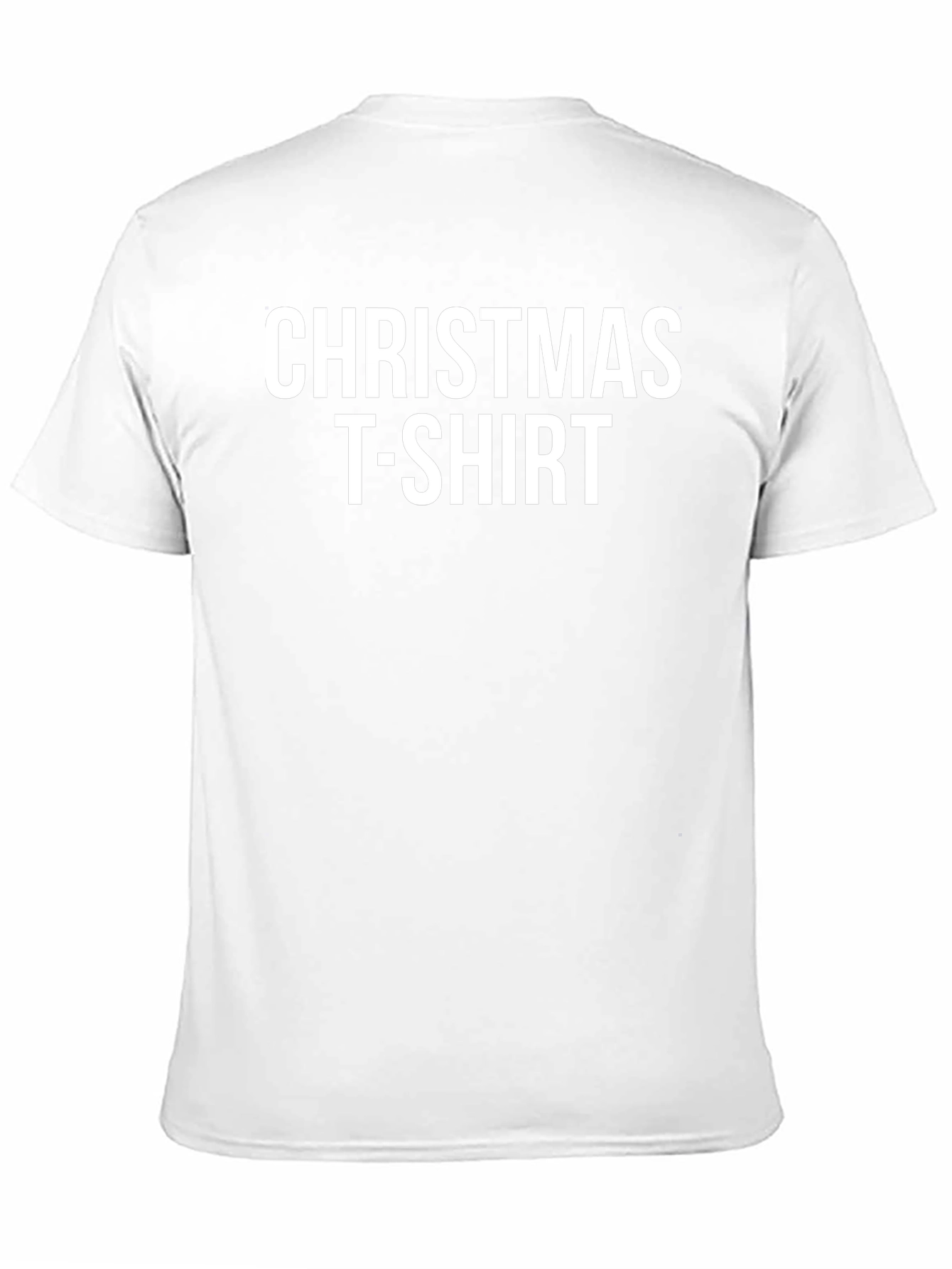 Christmas T-Shirt Black Cotton Tee
