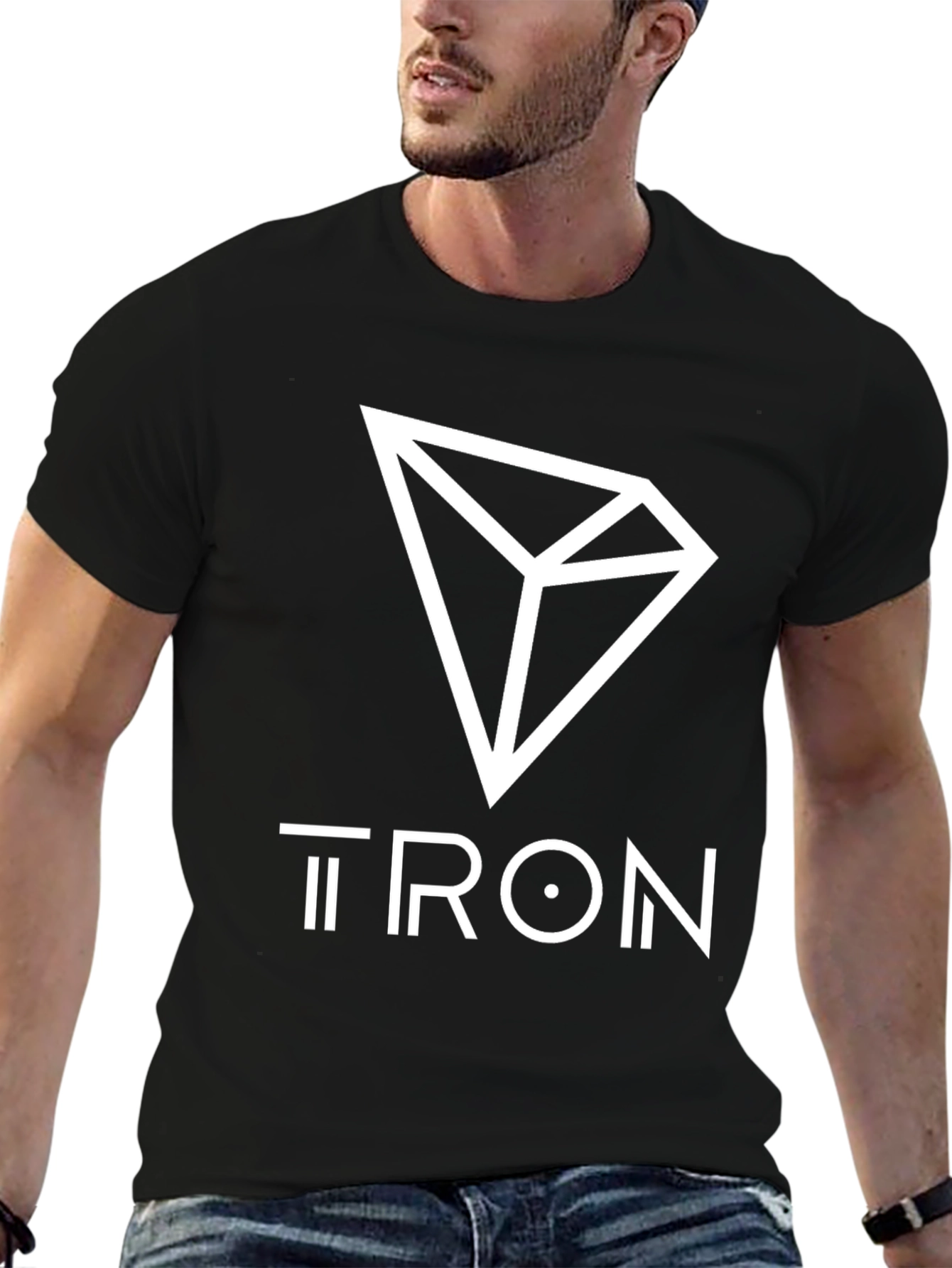 Tron Cryptocurrency T-Shirt - Minimalist Crypto Tee