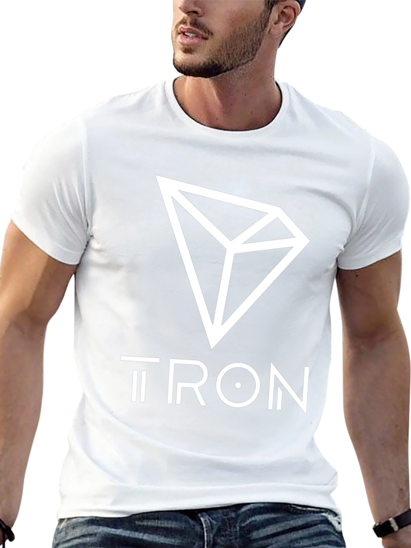 Tron Cryptocurrency T-Shirt - Minimalist Crypto Tee