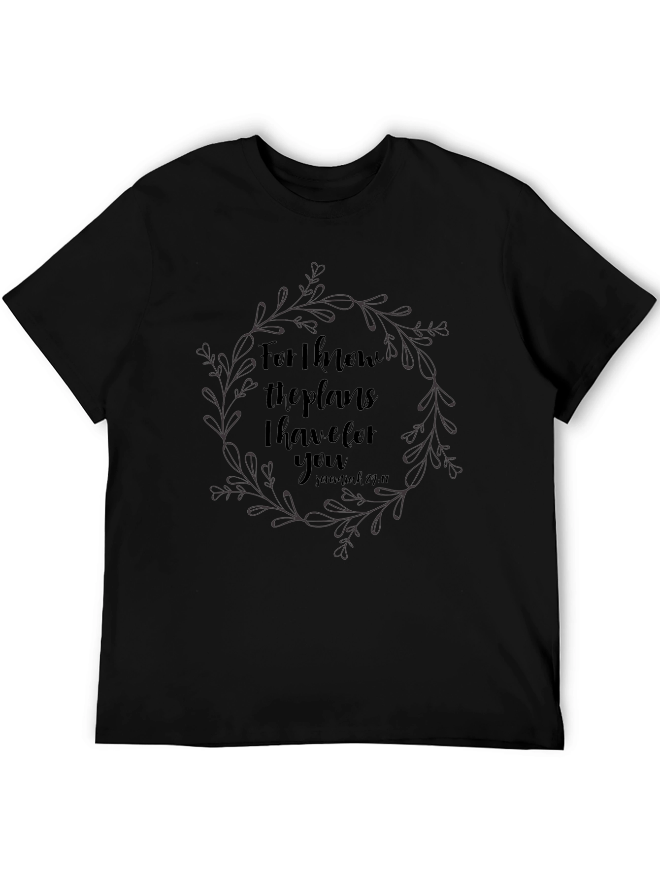 Faith-Inspired Jeremiah 29:11 T-Shirt