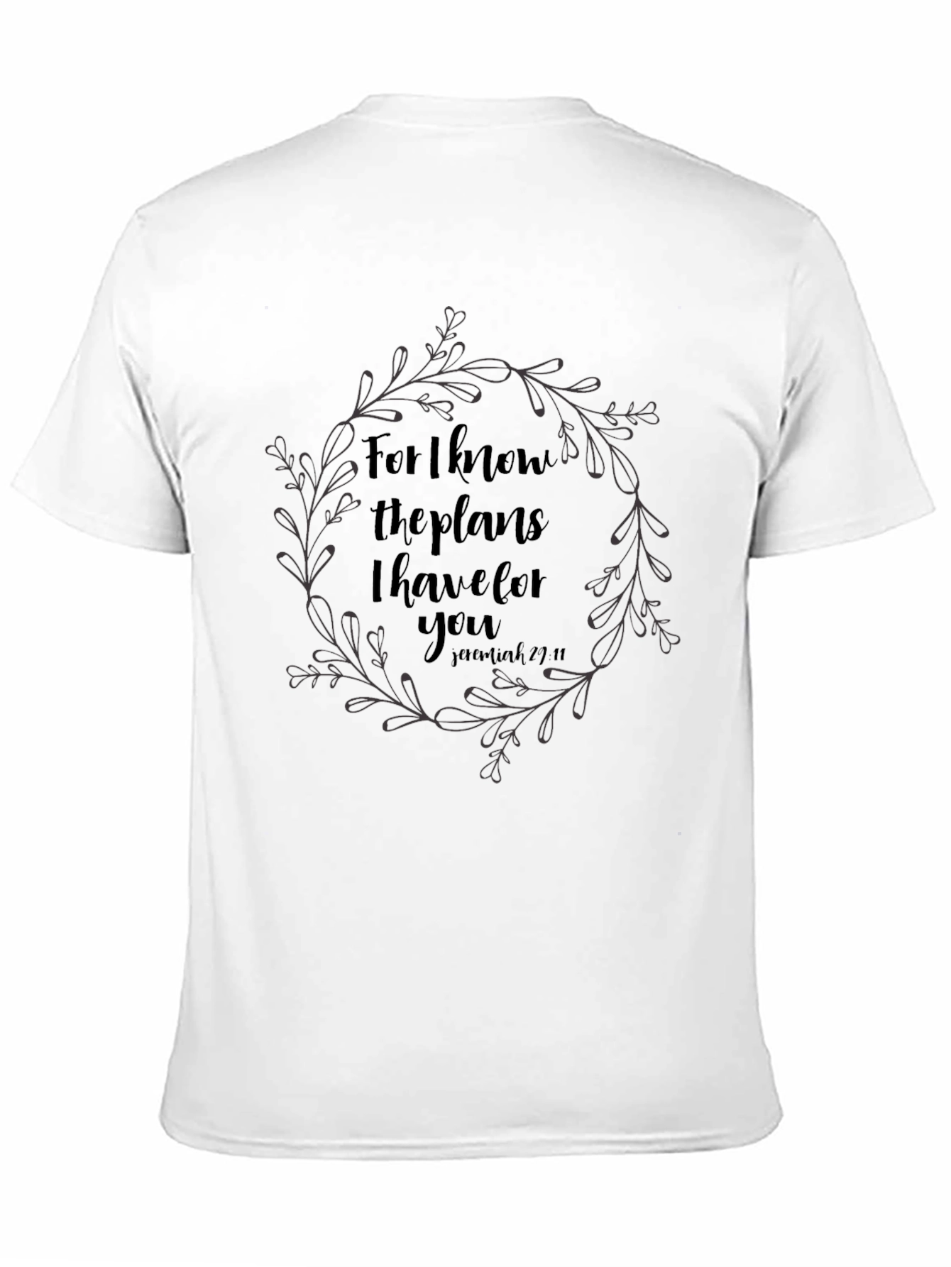 Faith-Inspired Jeremiah 29:11 T-Shirt